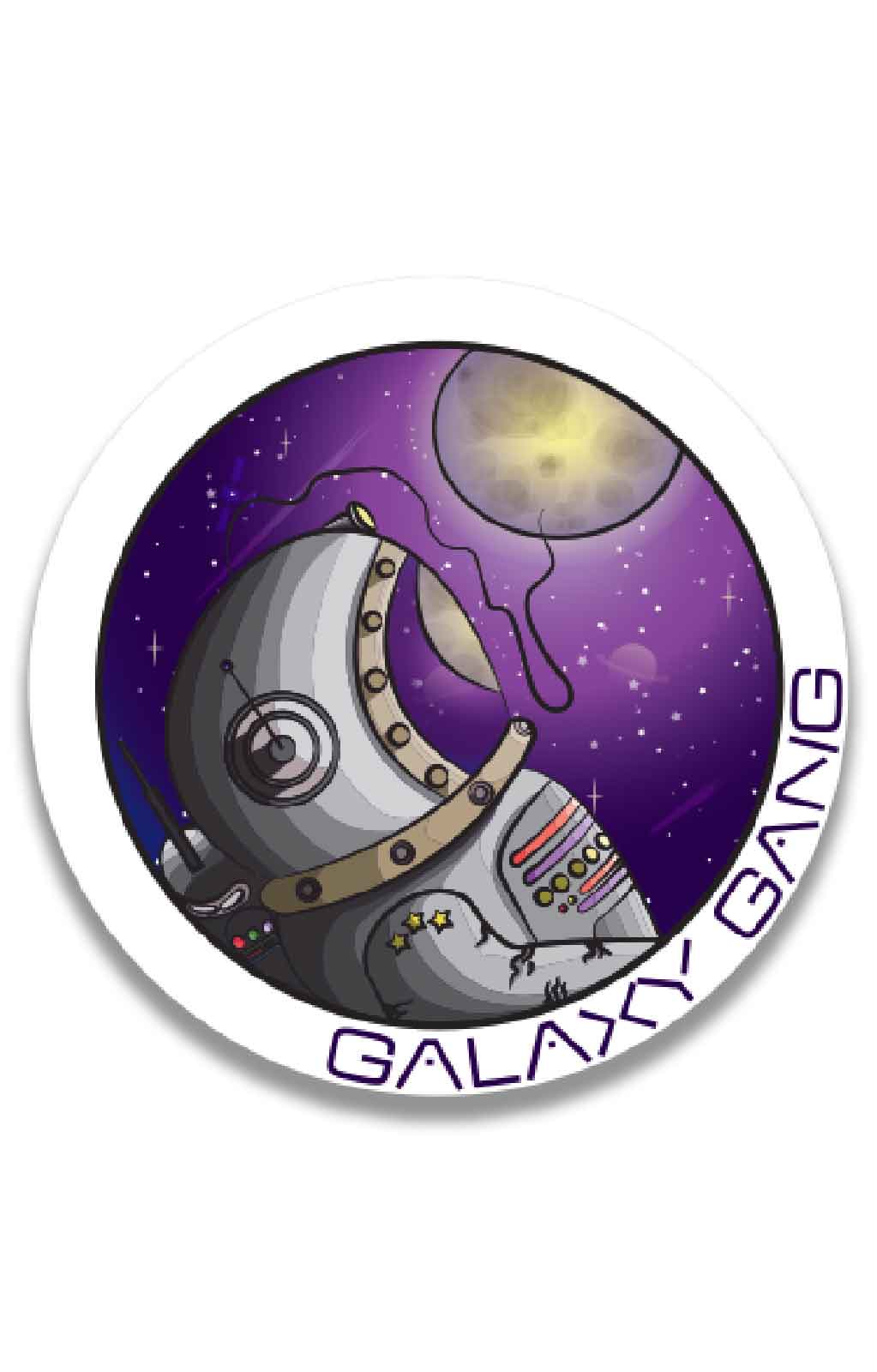 Galaxy Gang Sticker - Large Size