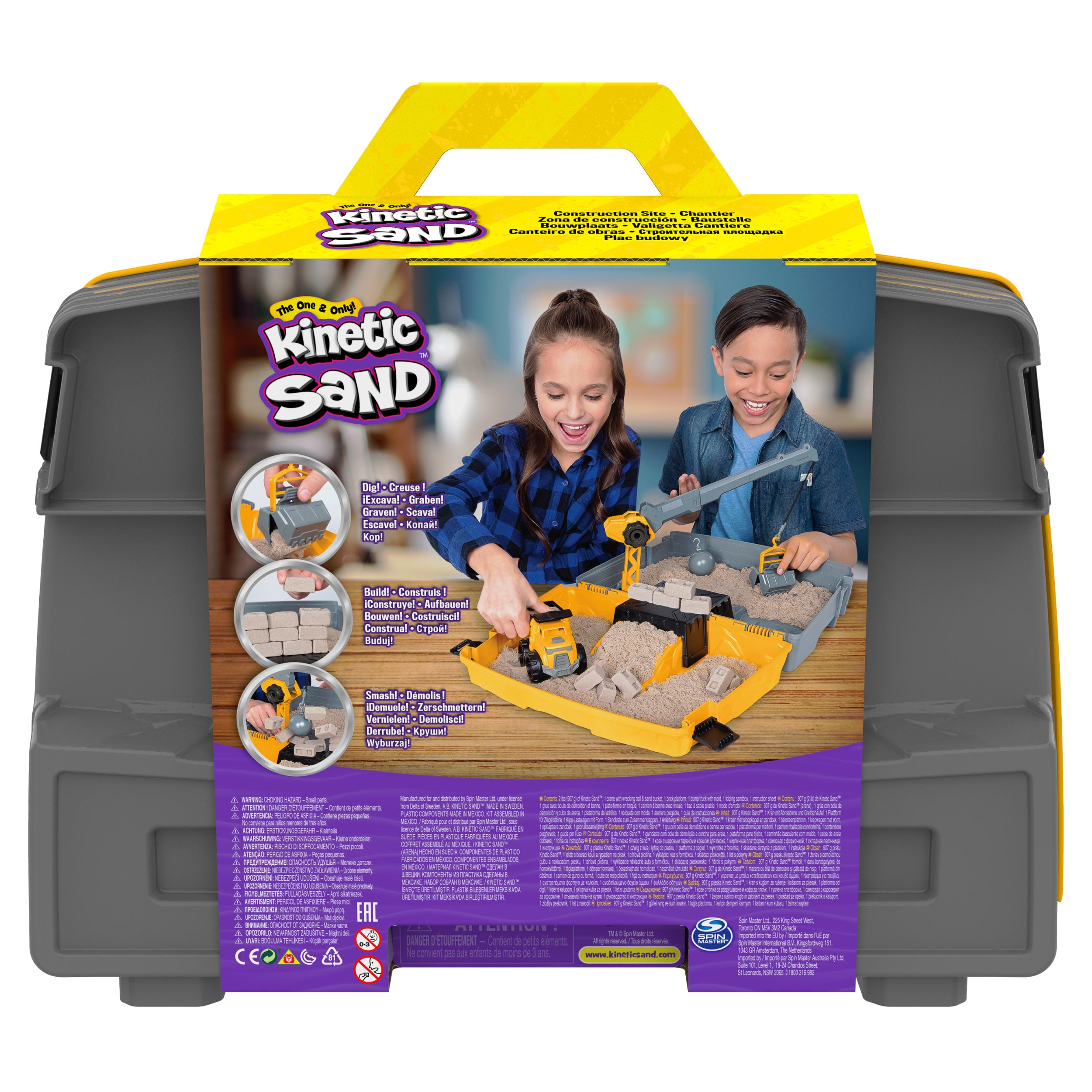 kinetic sand folding sandbox