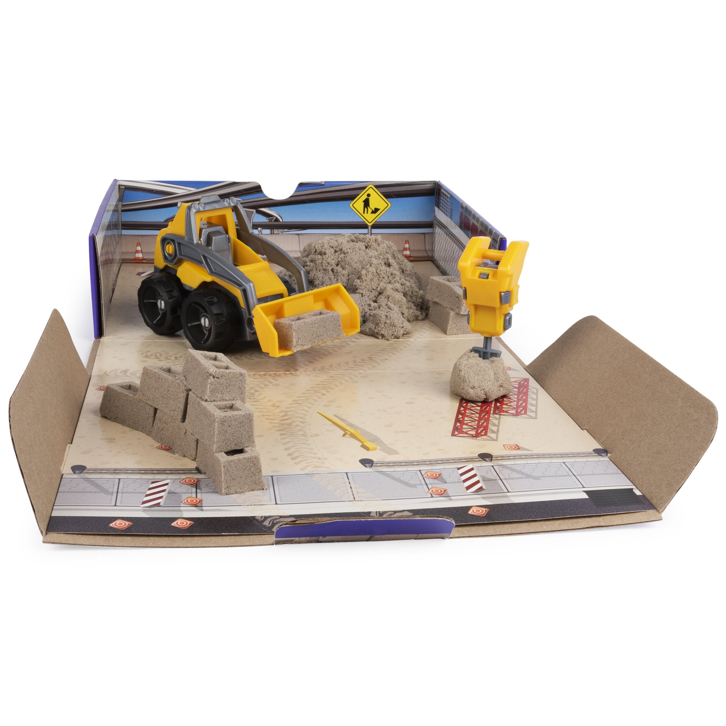 kinetic sand trucks