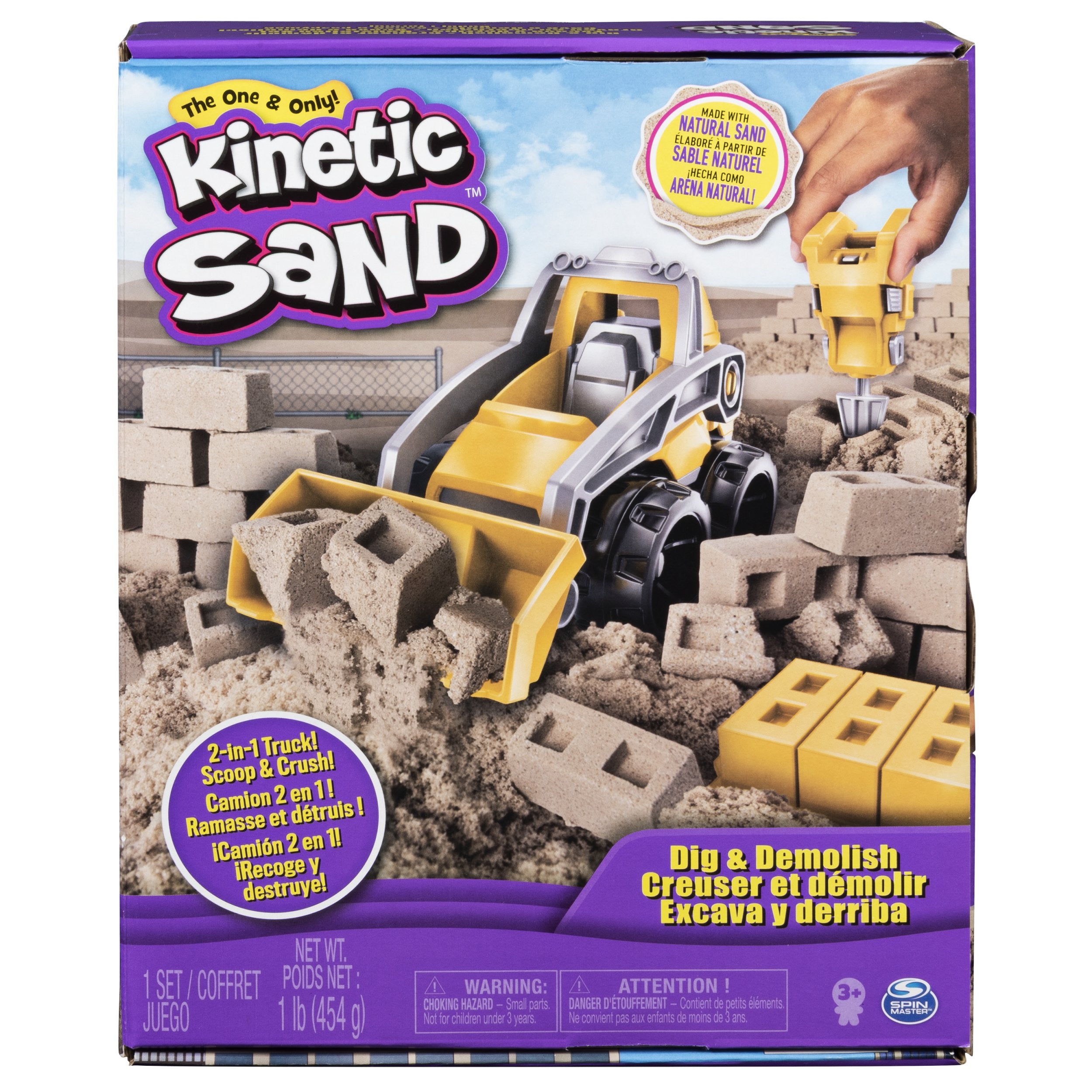 kinetic sand trucks