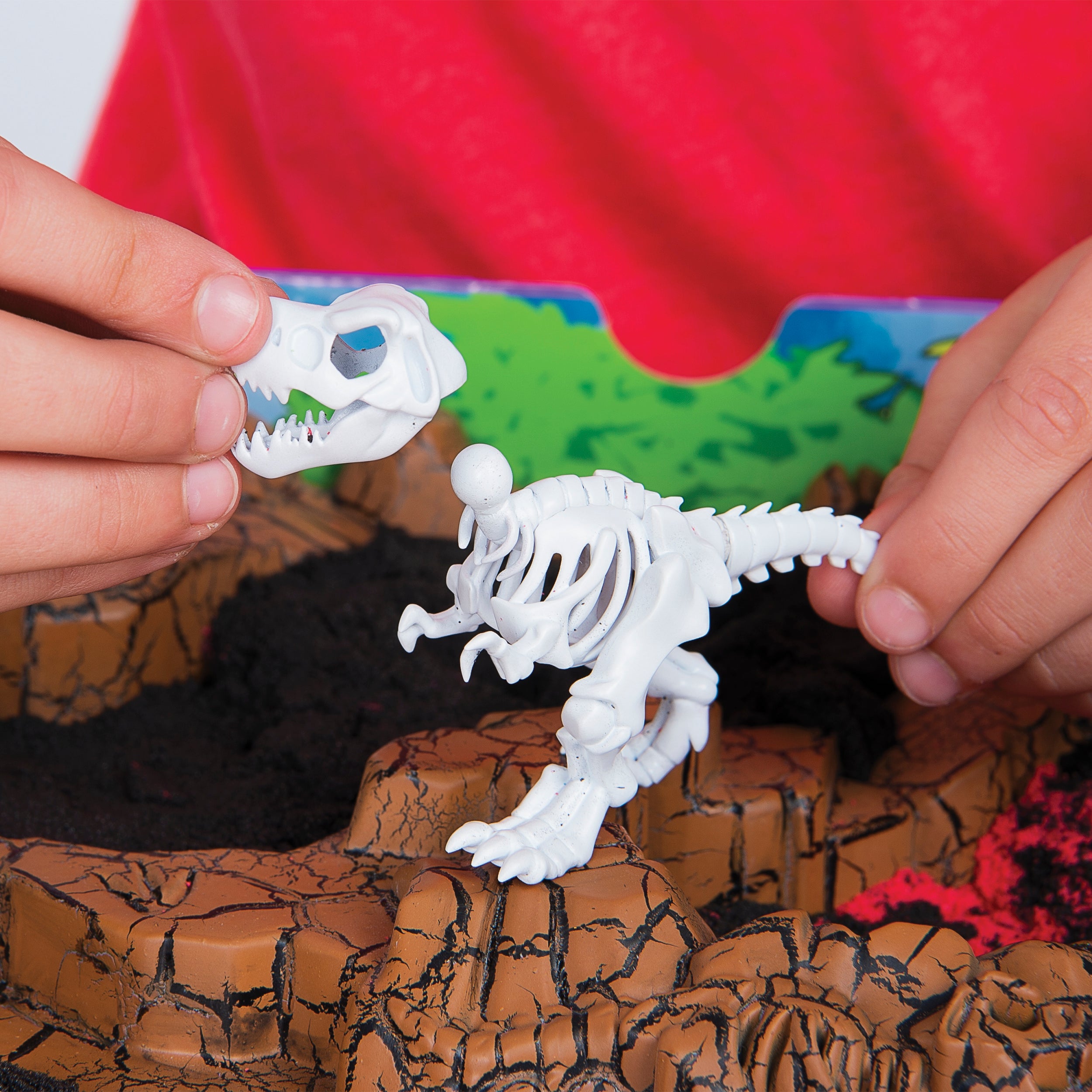 kinetic sand dino dig set