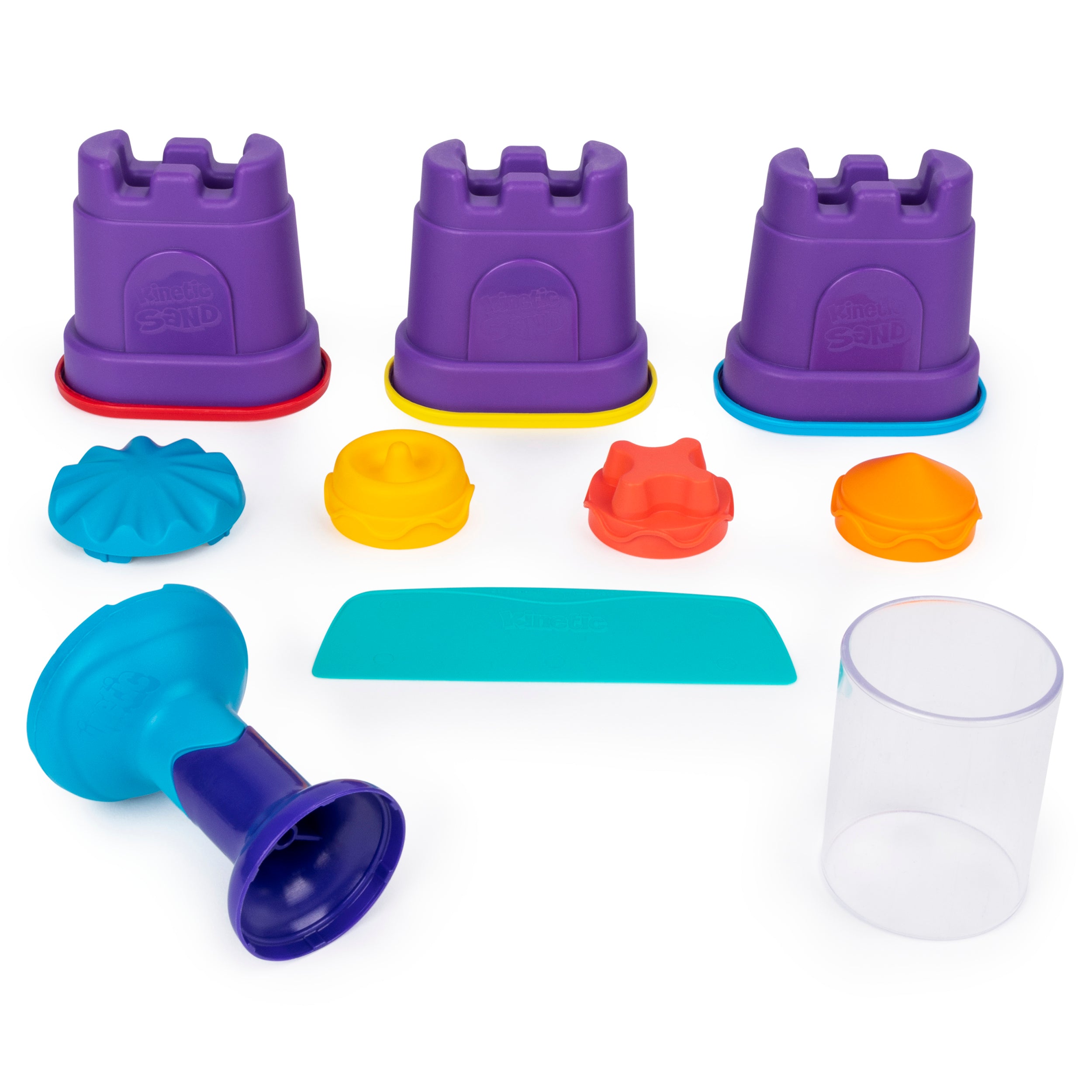 learn colors kinetic sand rainbow