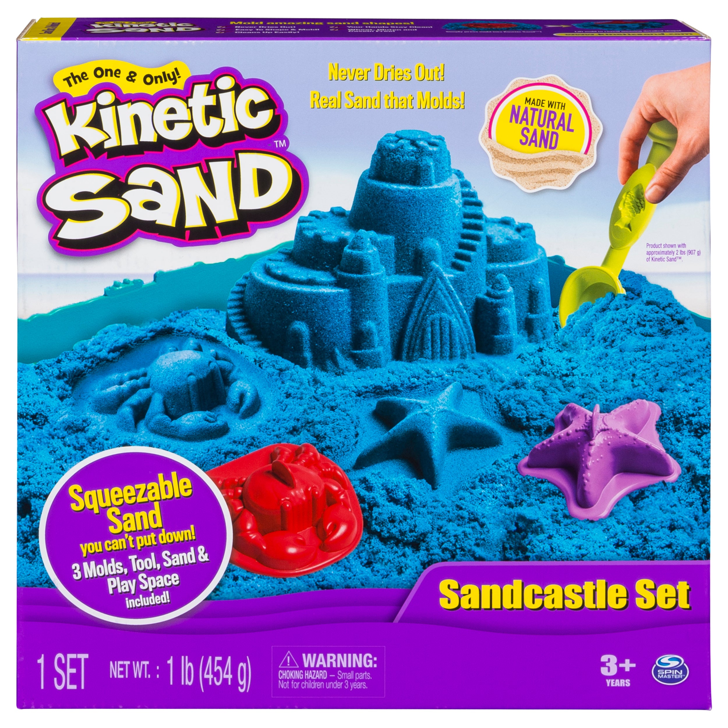 kinetic sand made of