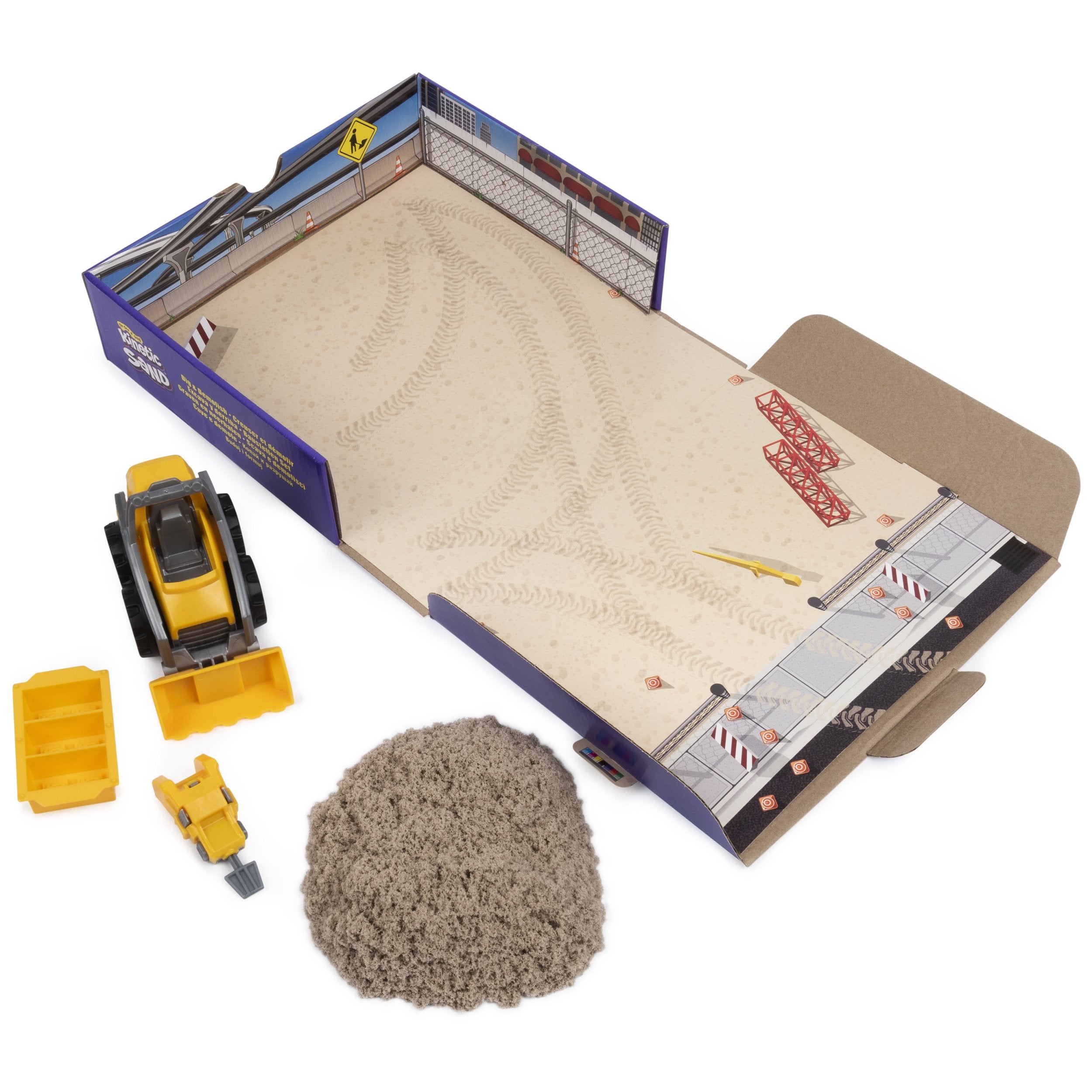 kinetic sand trucks