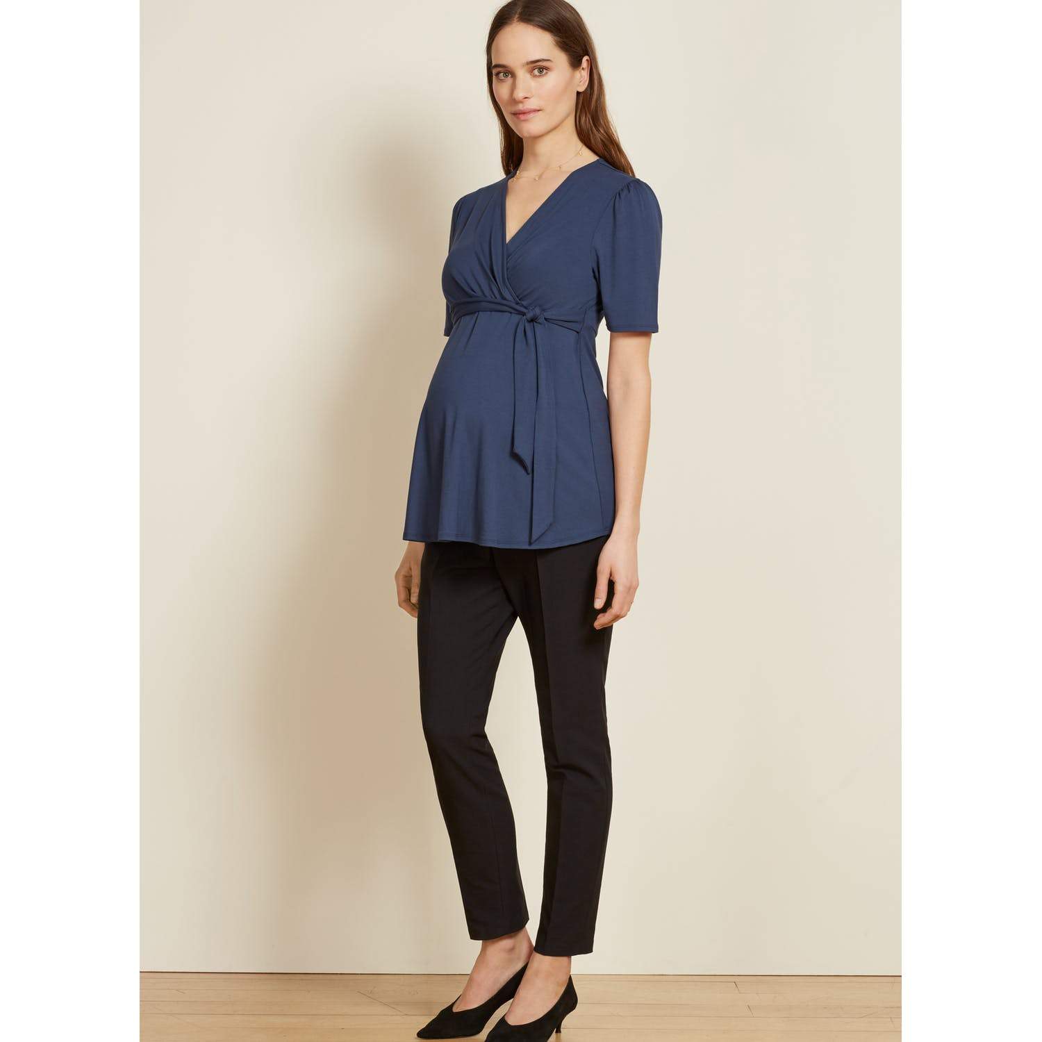 isabella oliver wrap top