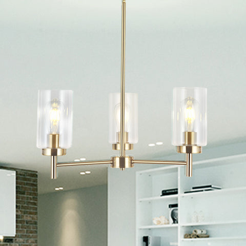 5 Light Modern Kitchen Island Chandelier | BlackCage Pendant Ligh