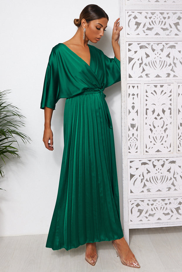 Green Maxi Dresses With Sleeves ...