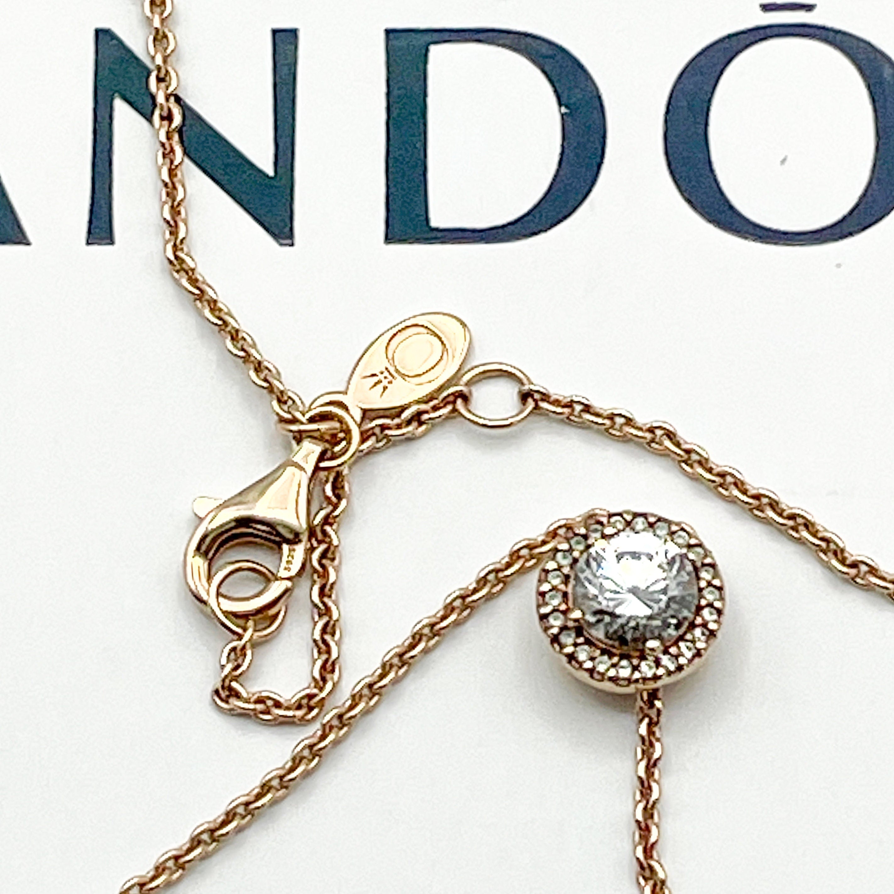 hævn erosion sten PANDORA Rose Adjustable Length Cable Chain 14K Rose Gold Plated Round –  Legacy Collectors
