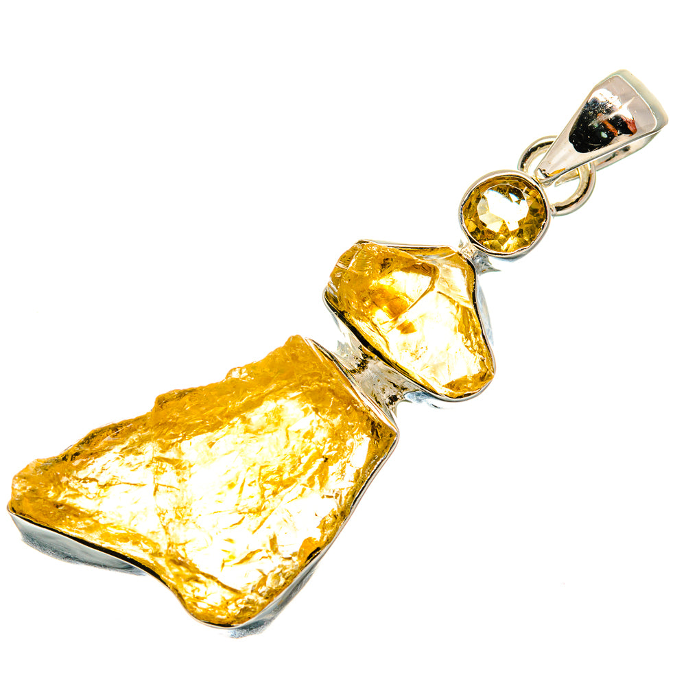 Citrine Pendants handcrafted by Ana Silver Co - PD25627 - Photo 2