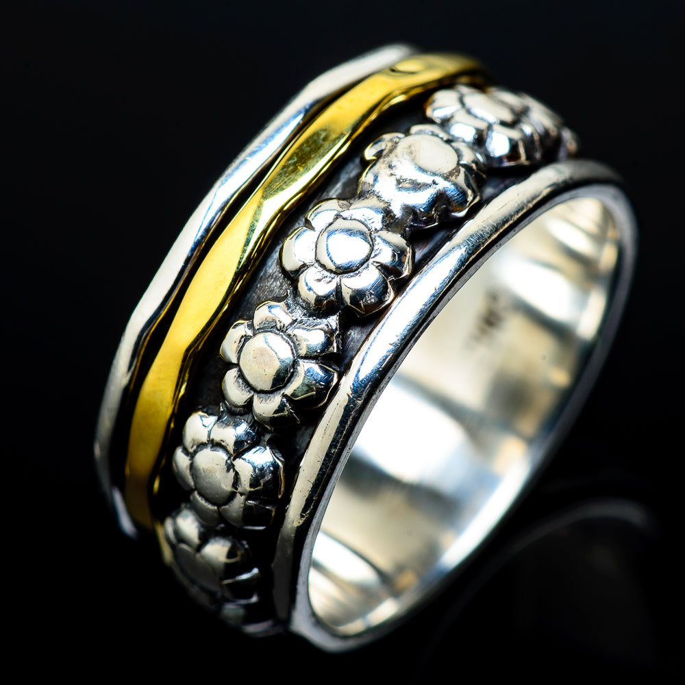 Meditation Spinner Rings handcrafted by Ana Silver Co - RING17144