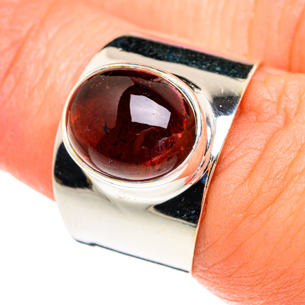 Garnet Rings handcrafted by Ana Silver Co - RING77071