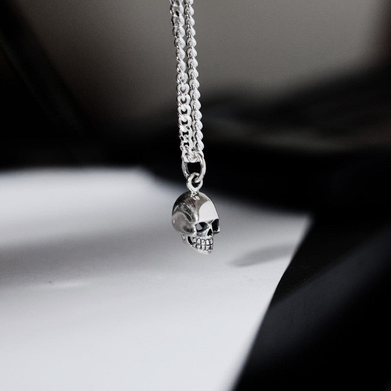 tiffany skull necklace