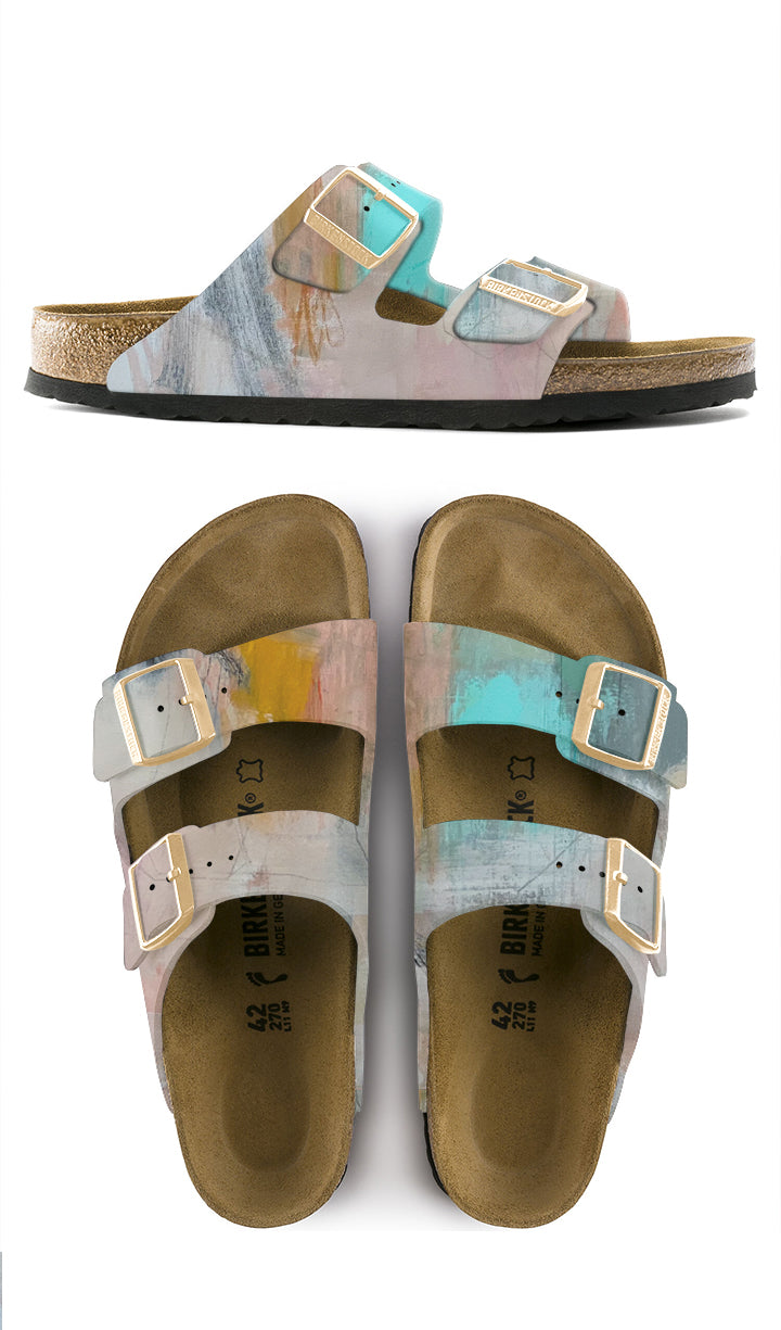 This is my happy face custom Birkenstock sandals by Stone x Michae – MICHAEL GREY FOOTWEAR