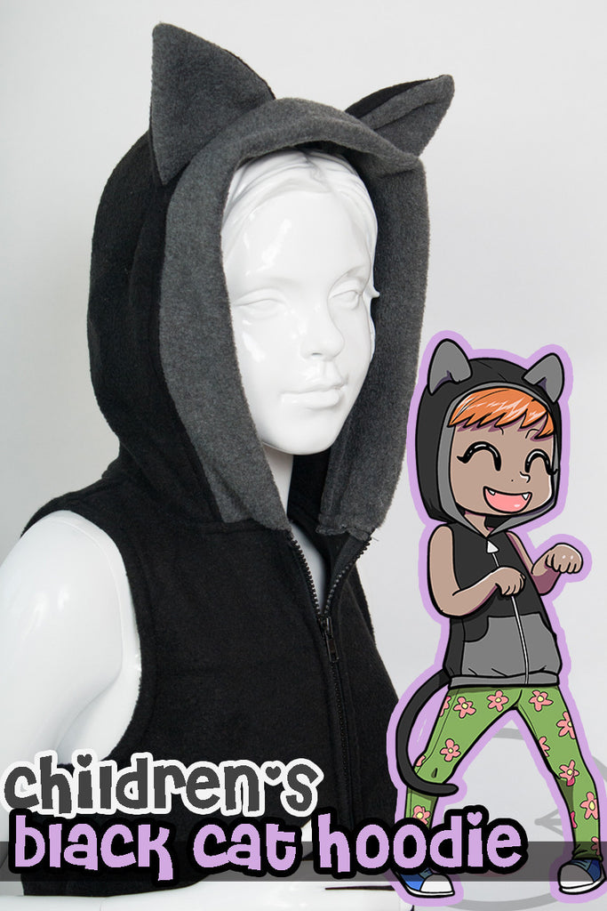 cat hoodie for kids