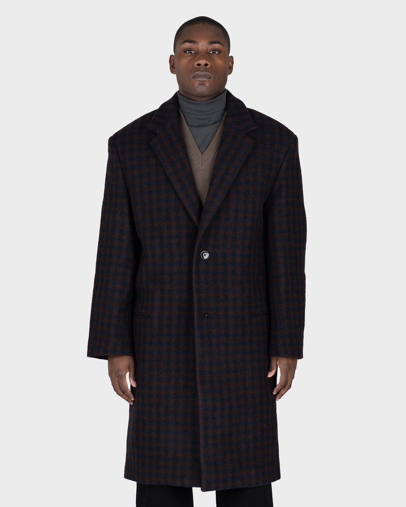 Crombie Coat in Black – Steadbrook