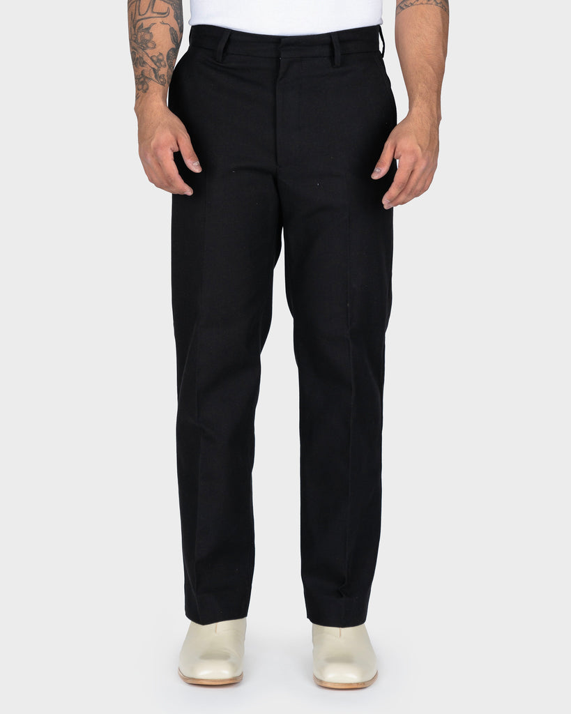 Borrowed Chino in Black Panama Wool – Steadbrook