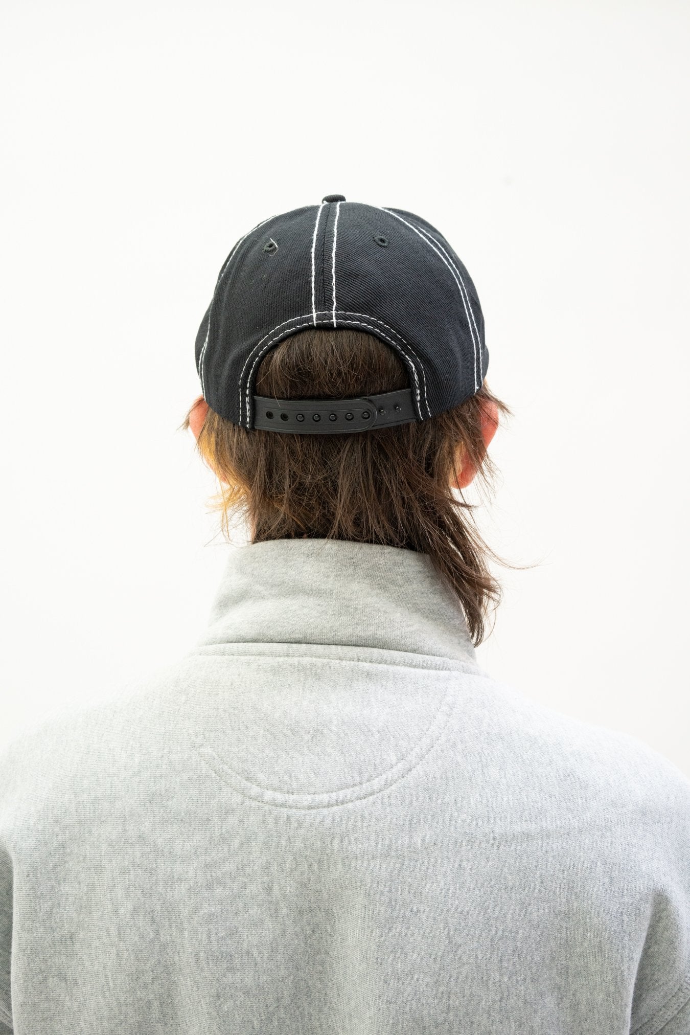 Pleasures Iris 6 Panel Hat in Black