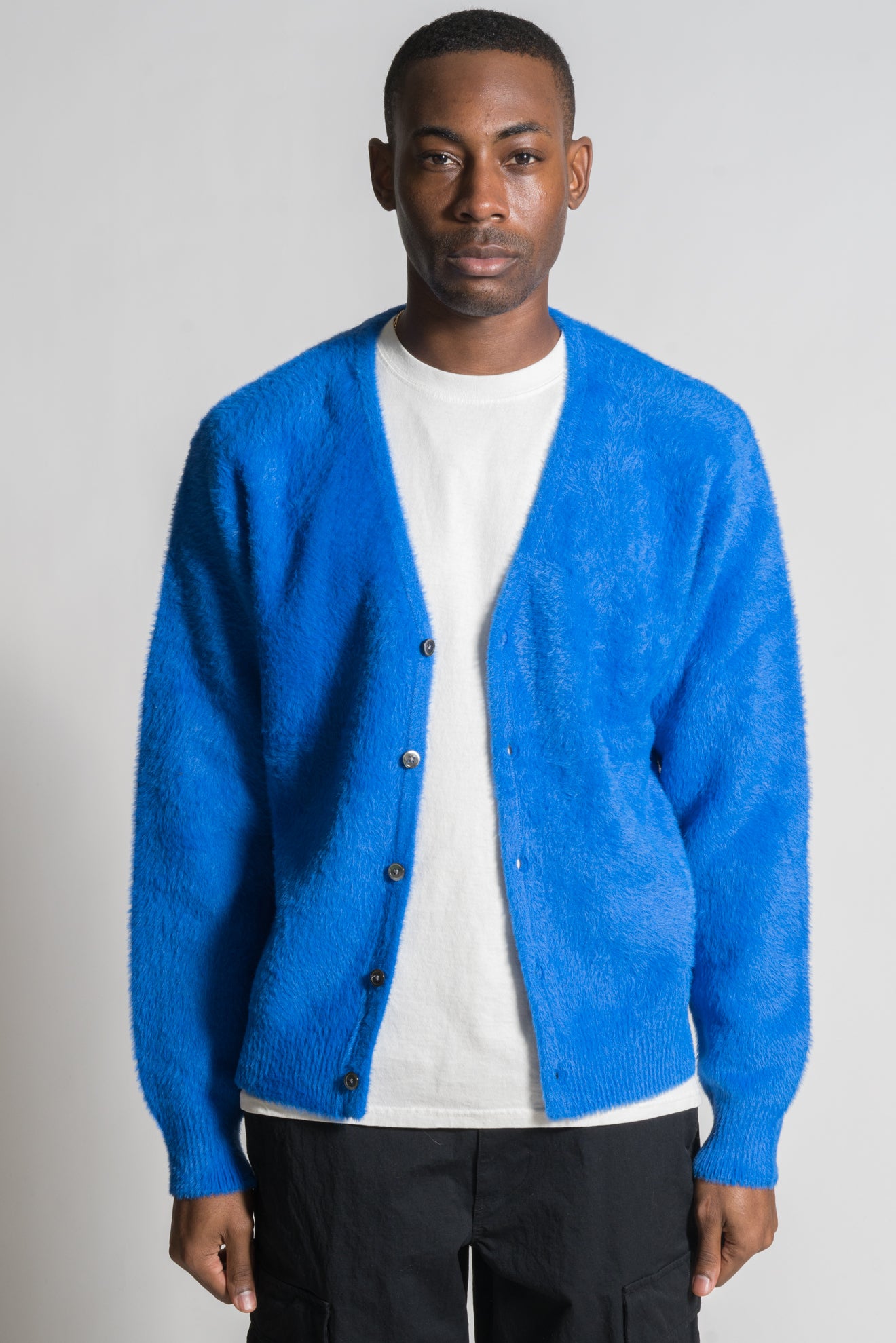 STUSSY SHAGGY CARDIGAN Lサイズ | hartwellspremium.com