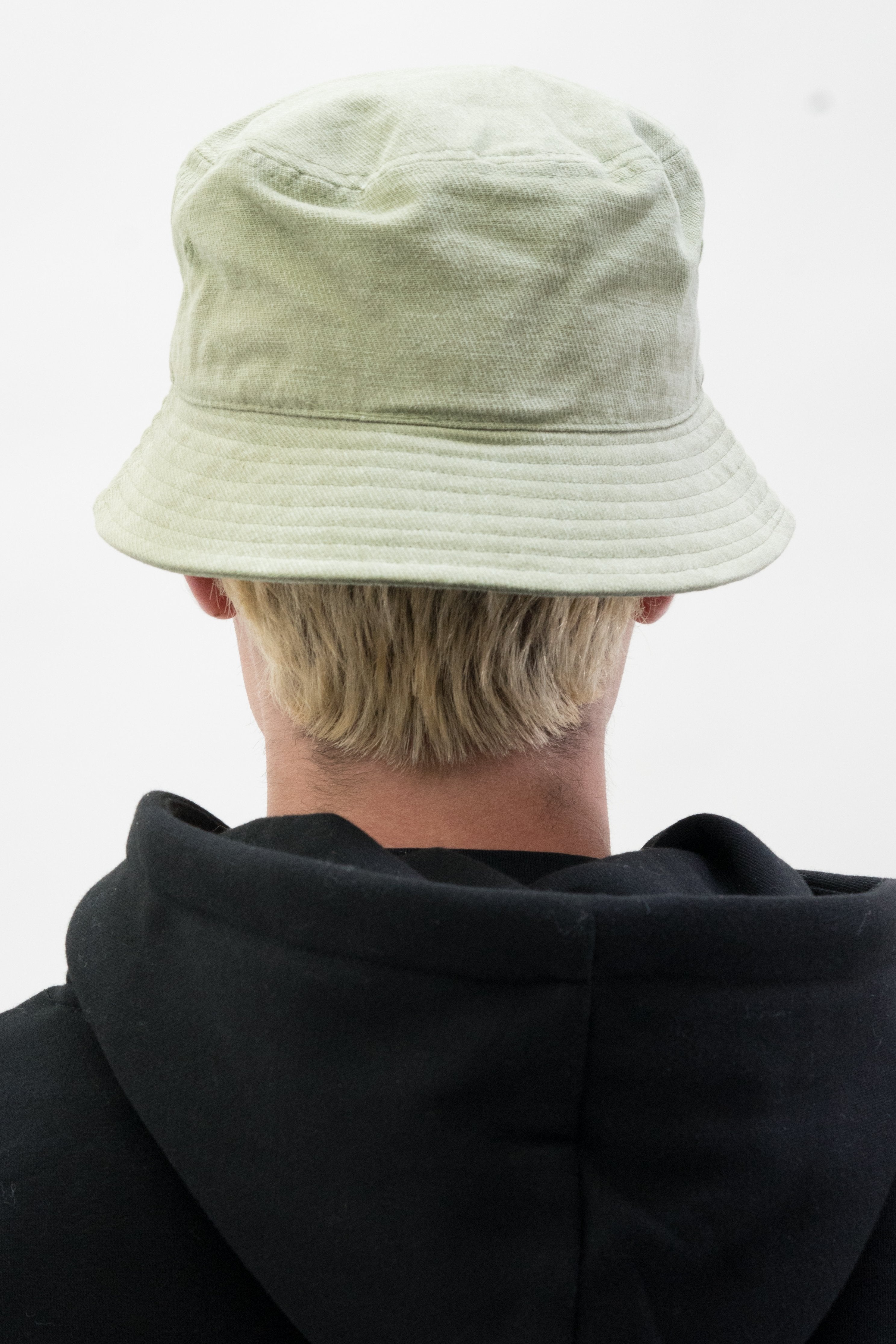 Stussy Stock Bucket Hat in Light Olive