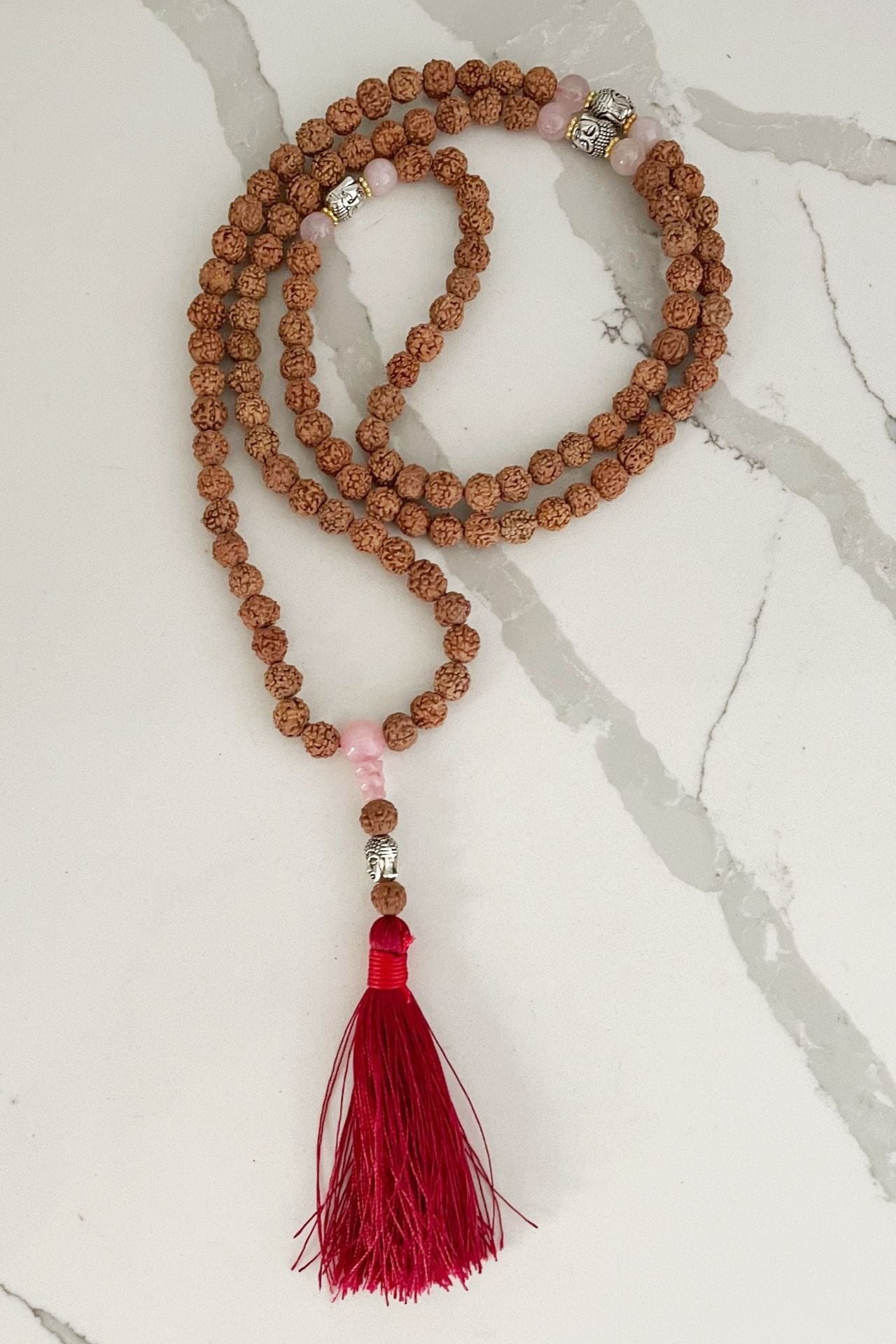 Rudraksha Seed Mala - Embellished