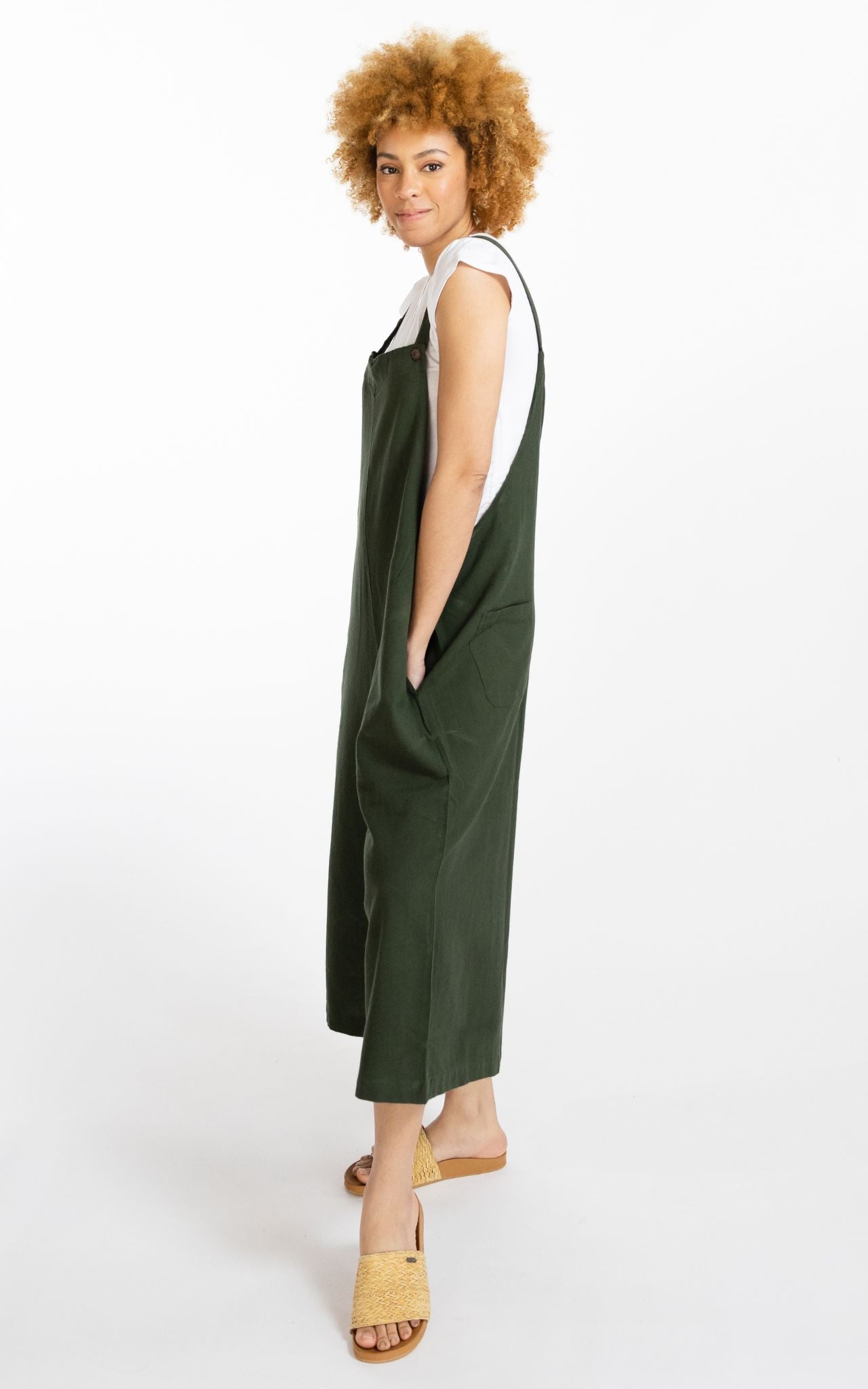 Juanita Overalls - Green