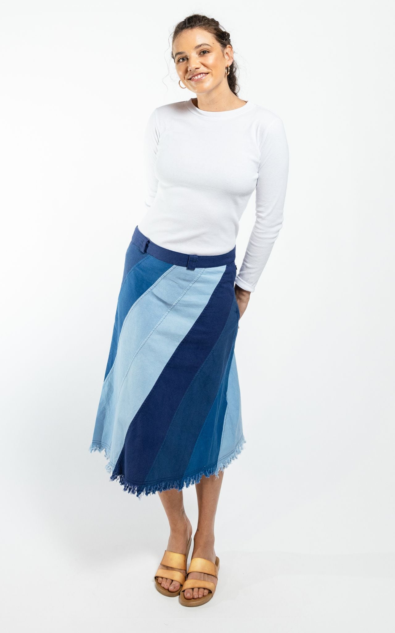 Freya Skirt - Blue