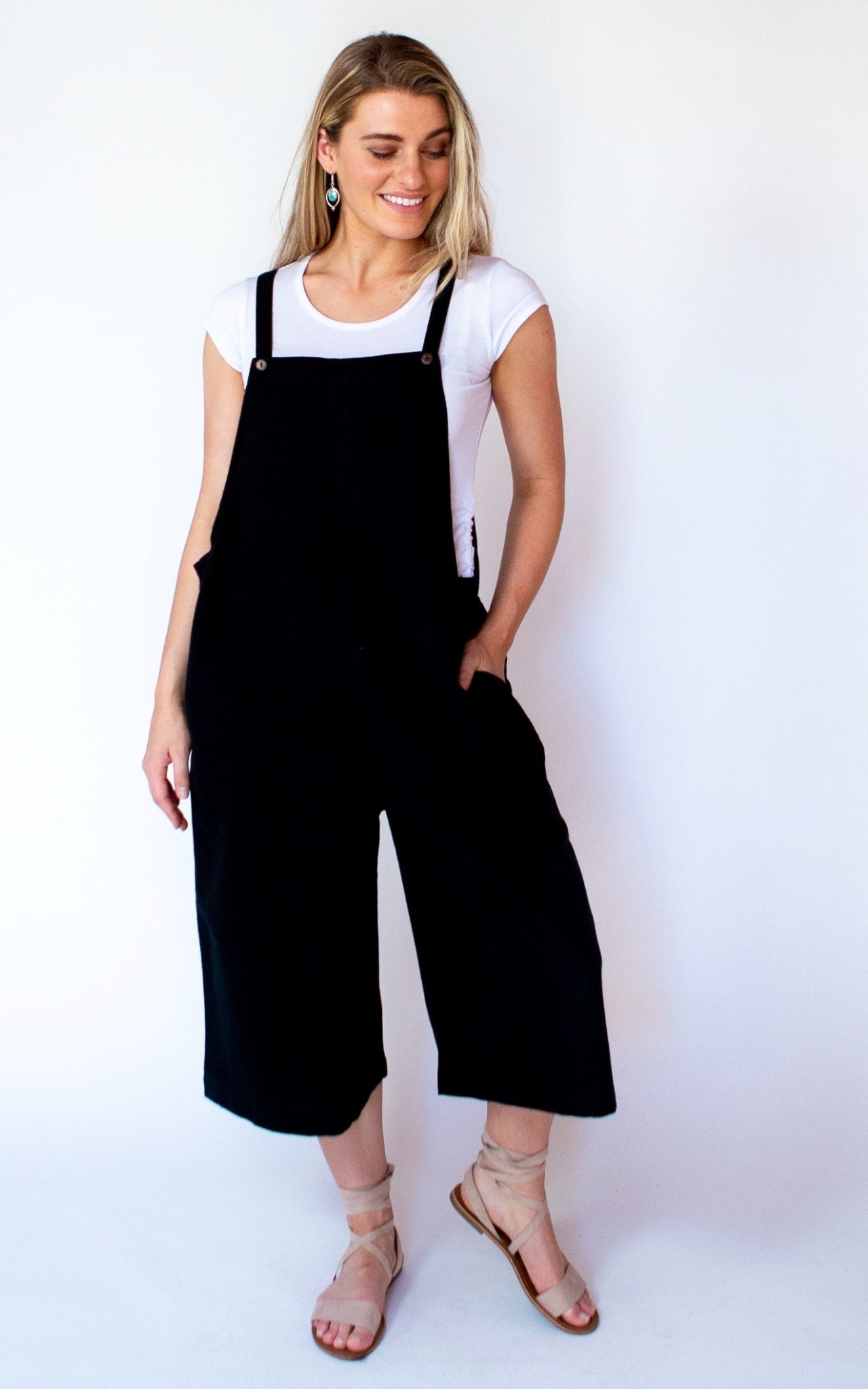 Juanita Overalls - Black