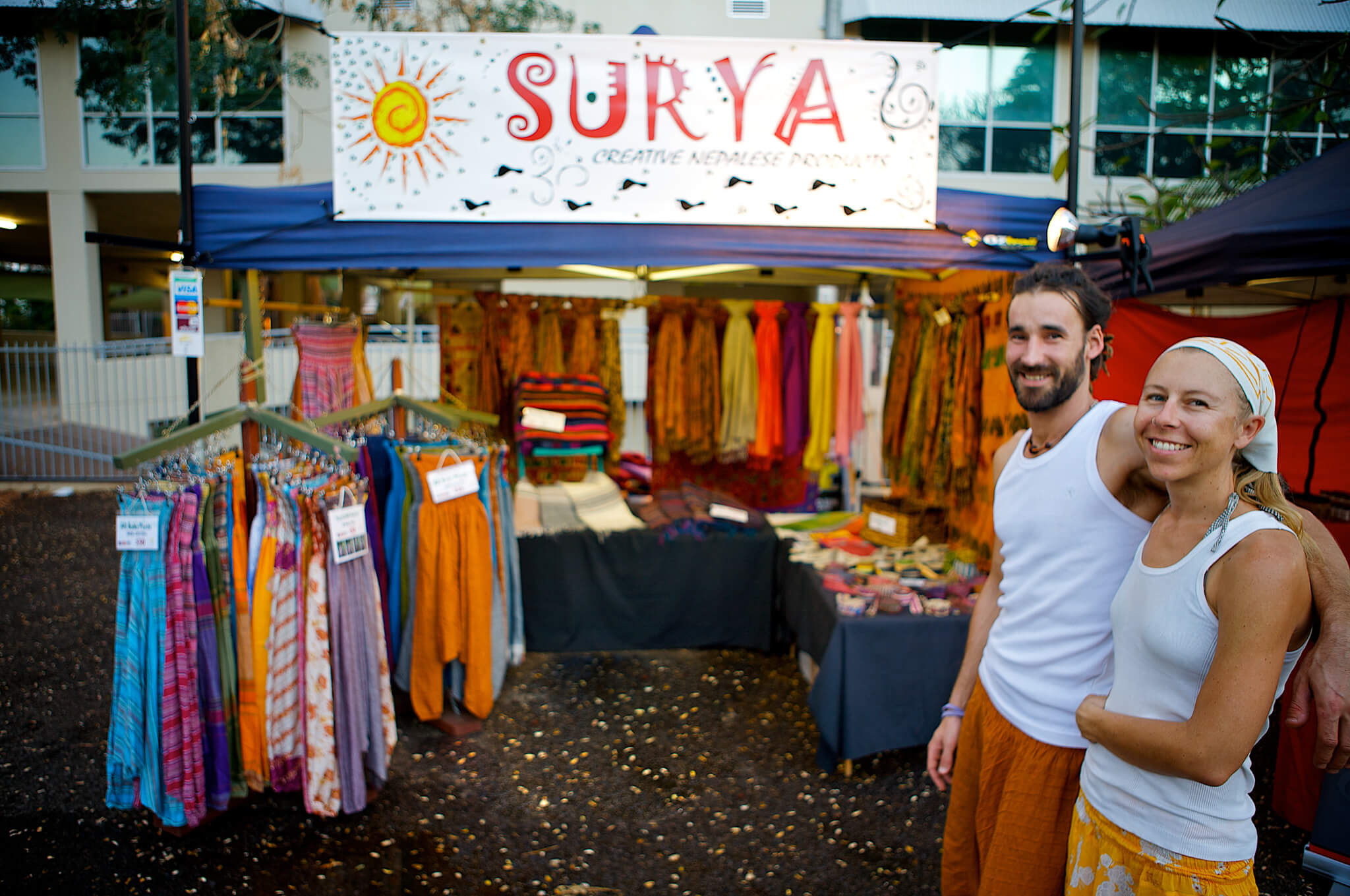 Surya Market Stall in Darwin