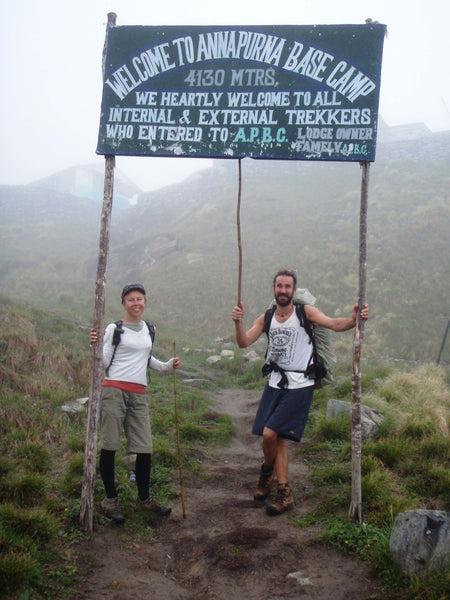 Mel and Yo - Surya Australia Wet Season Trekking at Annapurna Base Camp Nepal