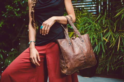 Surya Buffalo Leather Bags