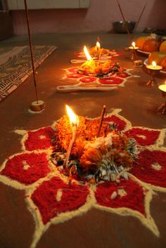 Tihar festival of lights in Nepal