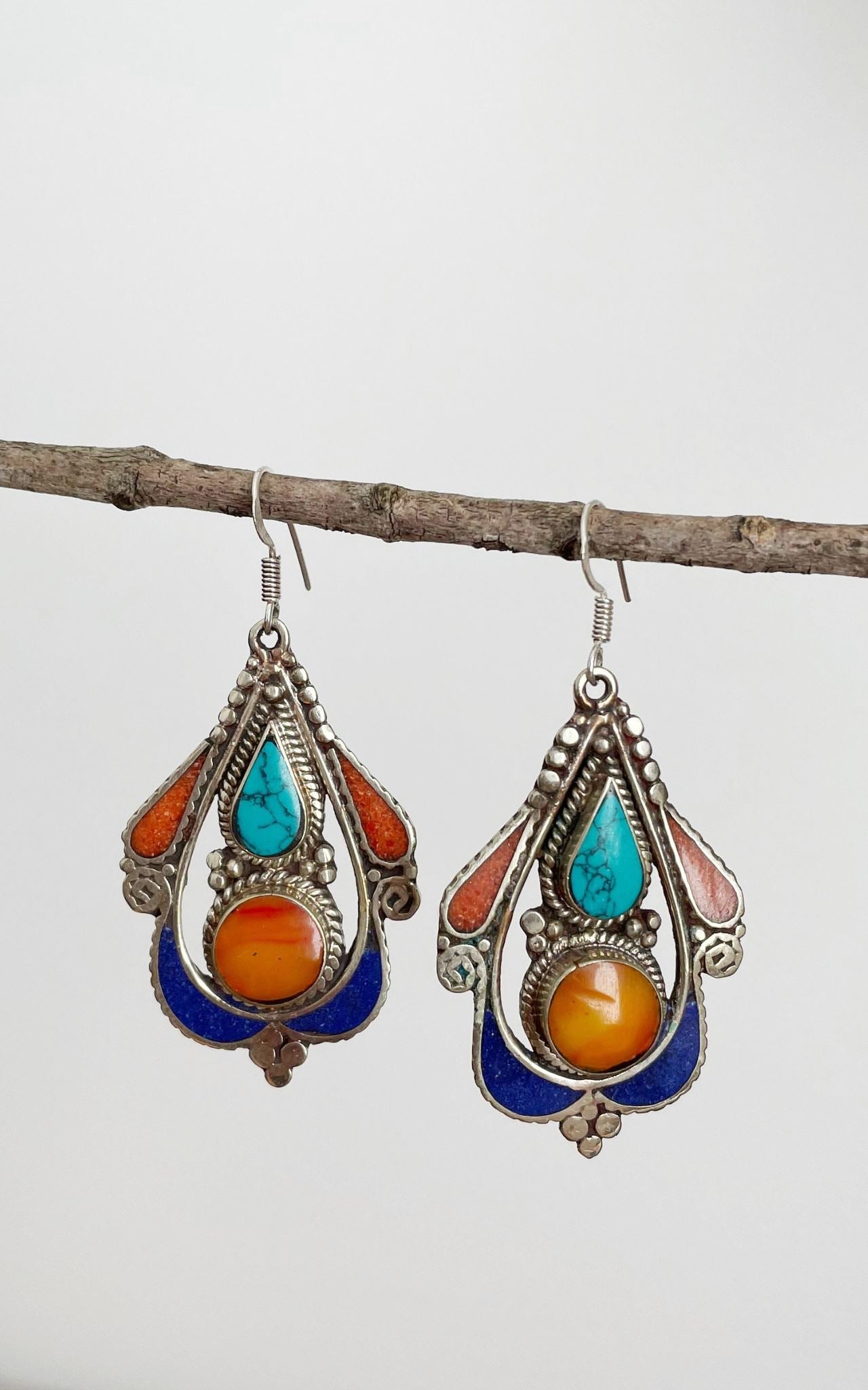 Tibetan Earrings - Ayela