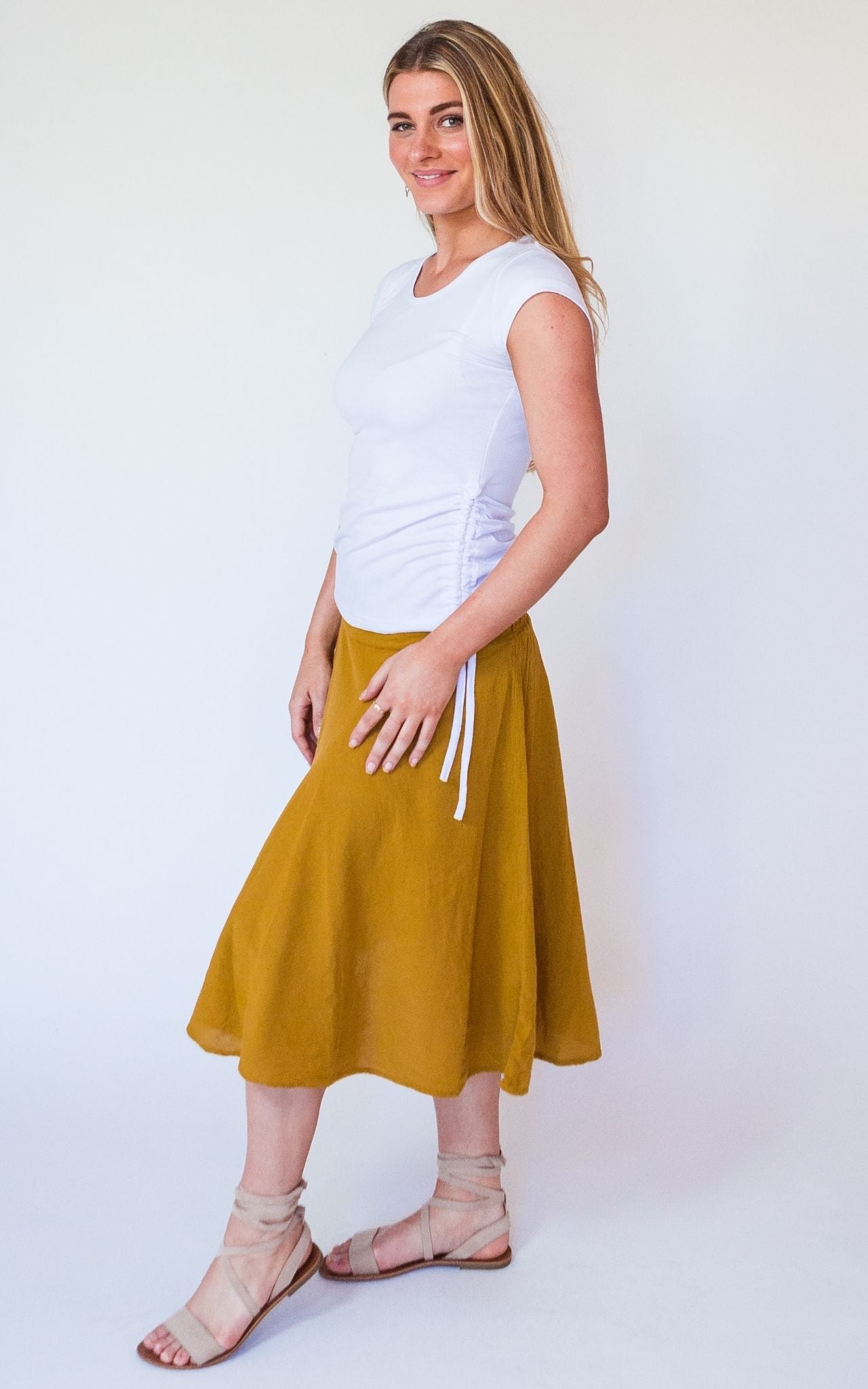 Rosa Skirt - Mustard