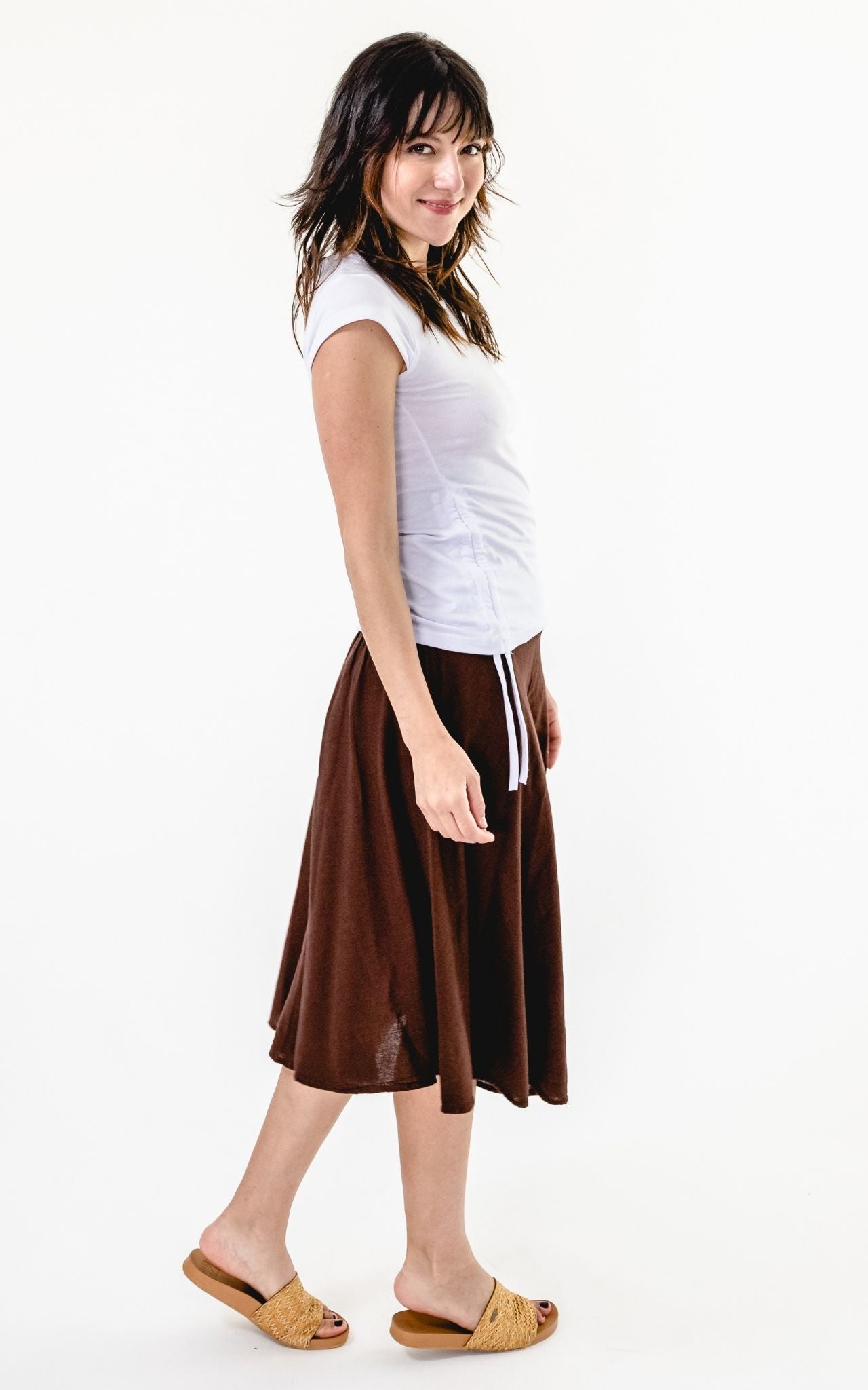 Rosa Skirt - Chocolate