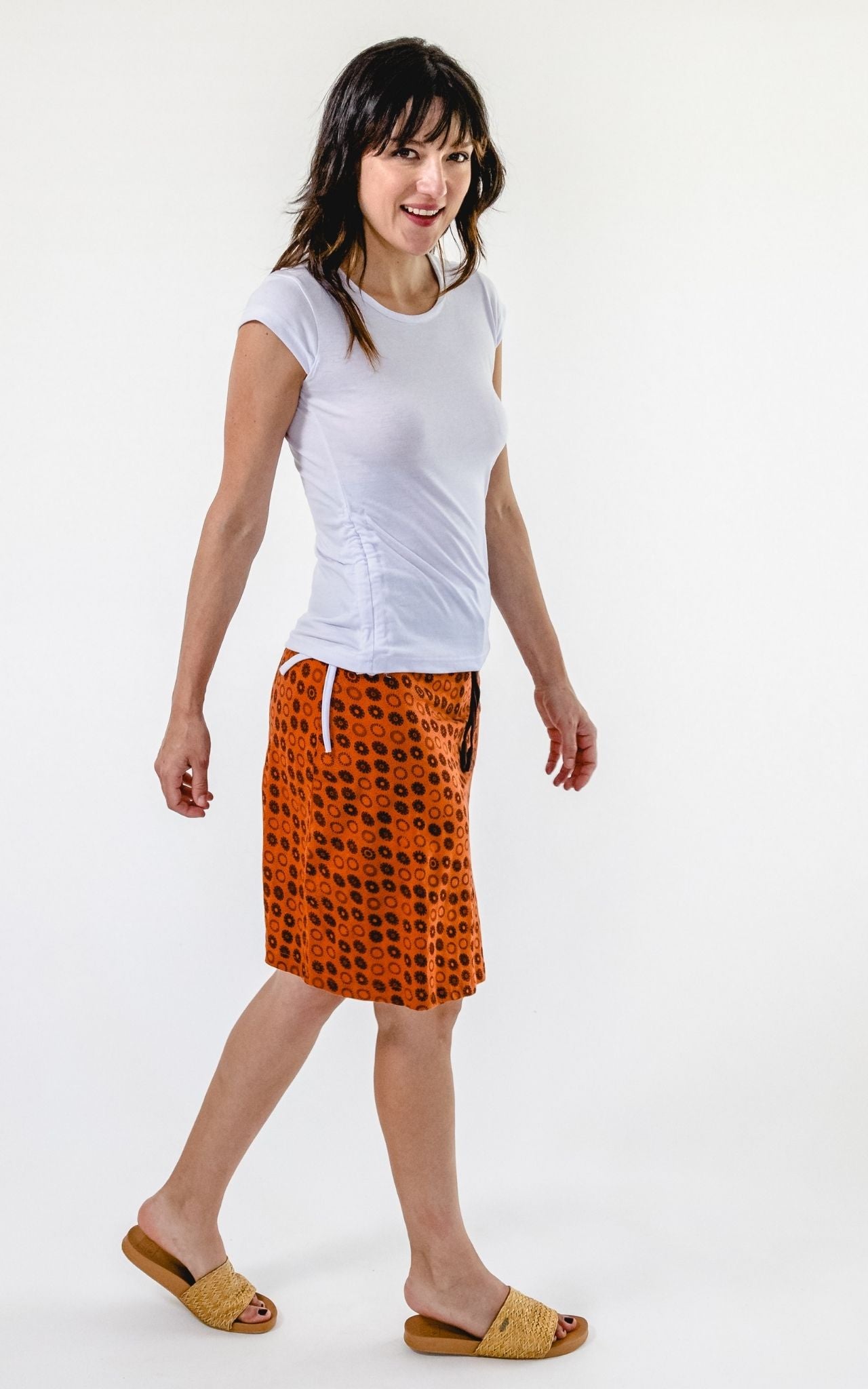 Laila Skirt - Burnt Orange