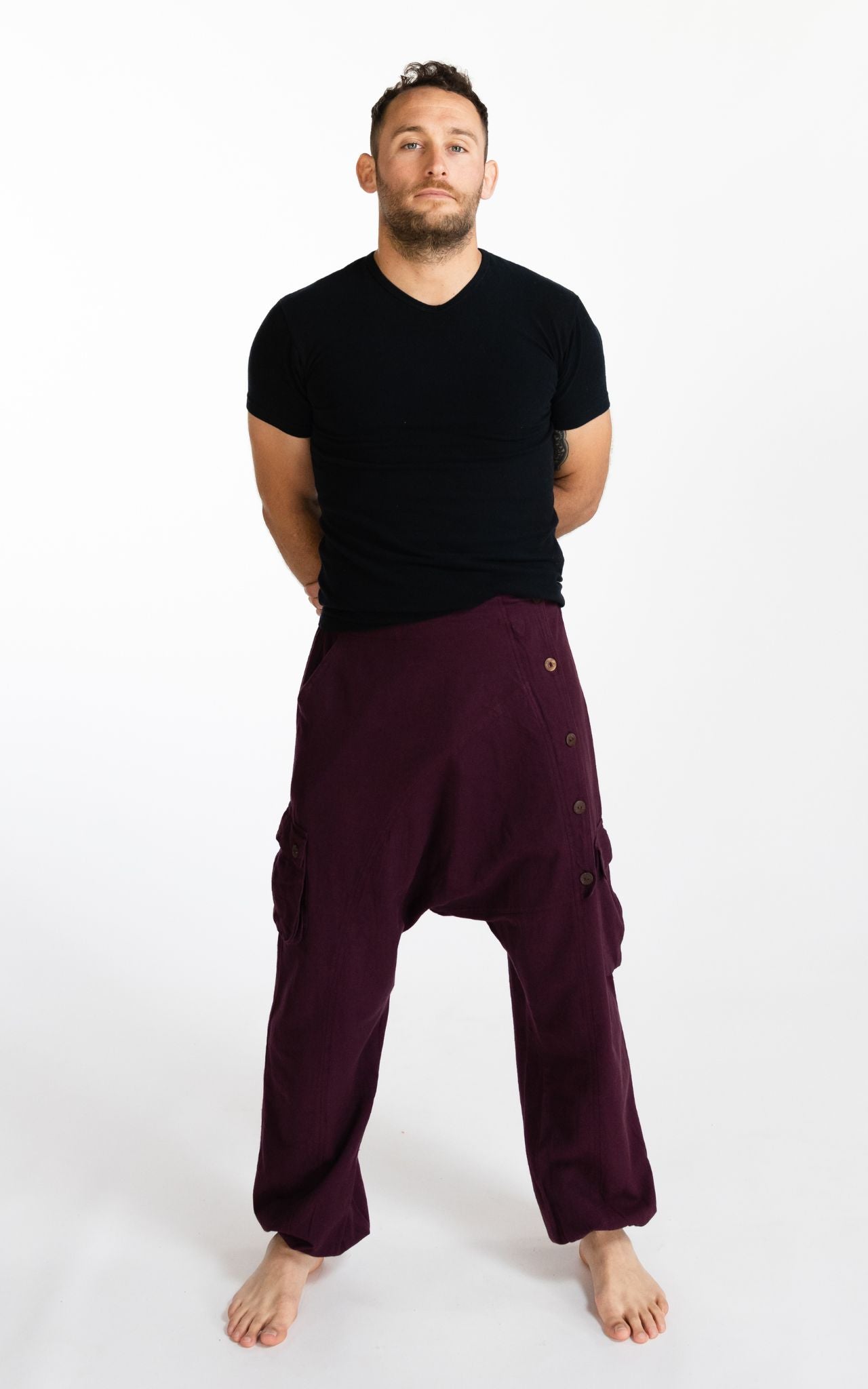 Drop Crotch Trousers