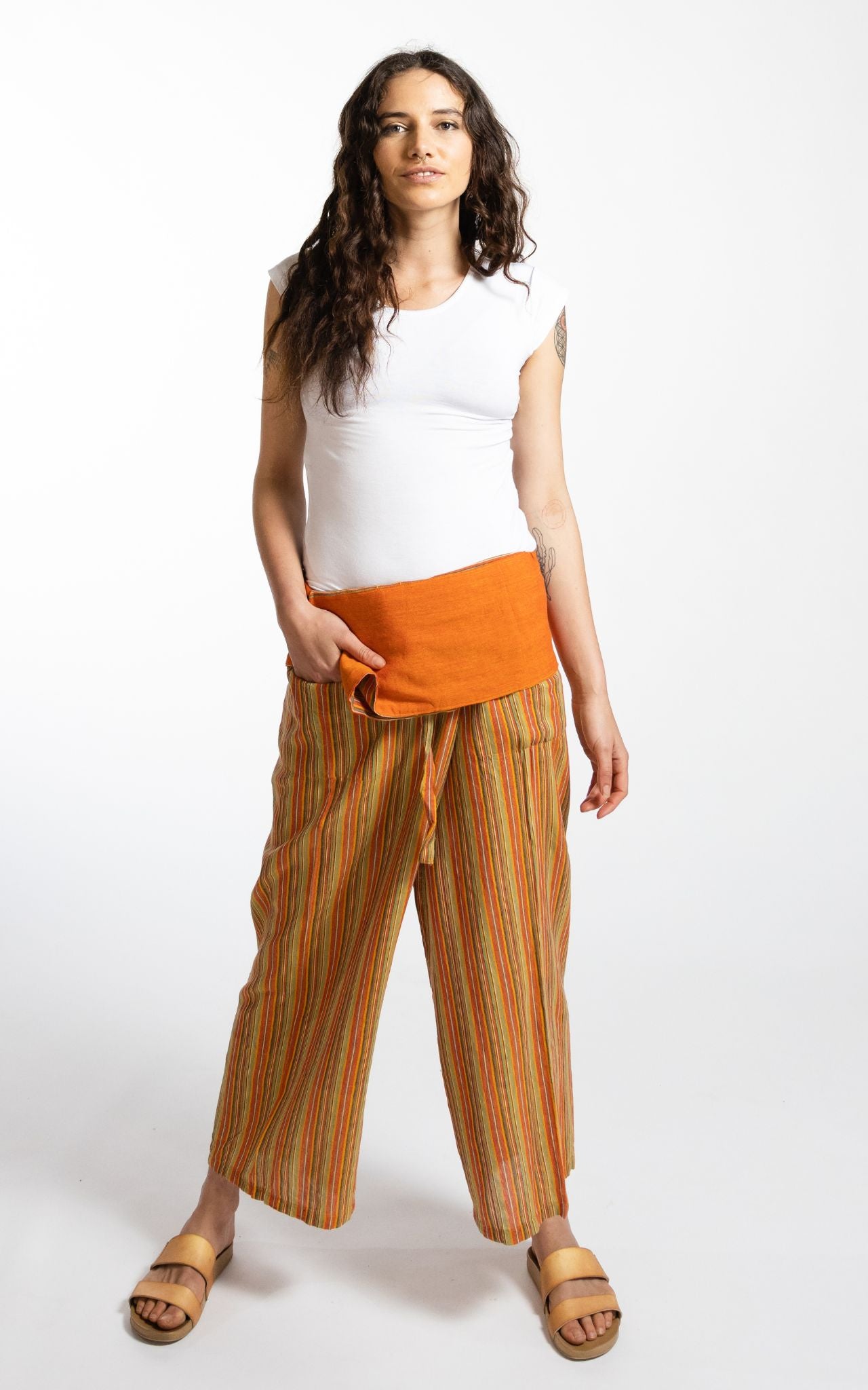 Fisherman Pants - Striped