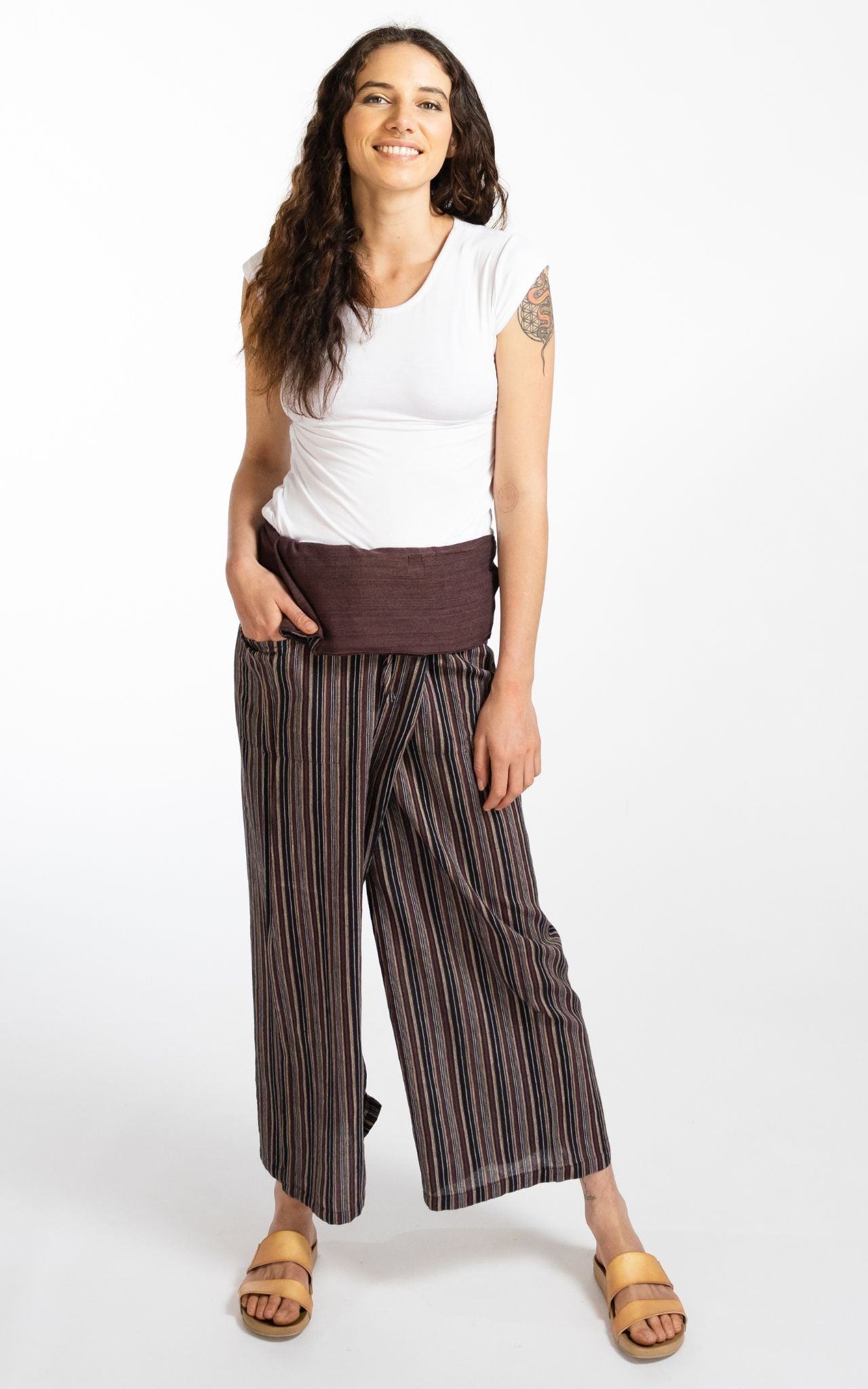 Fisherman Pants - Striped