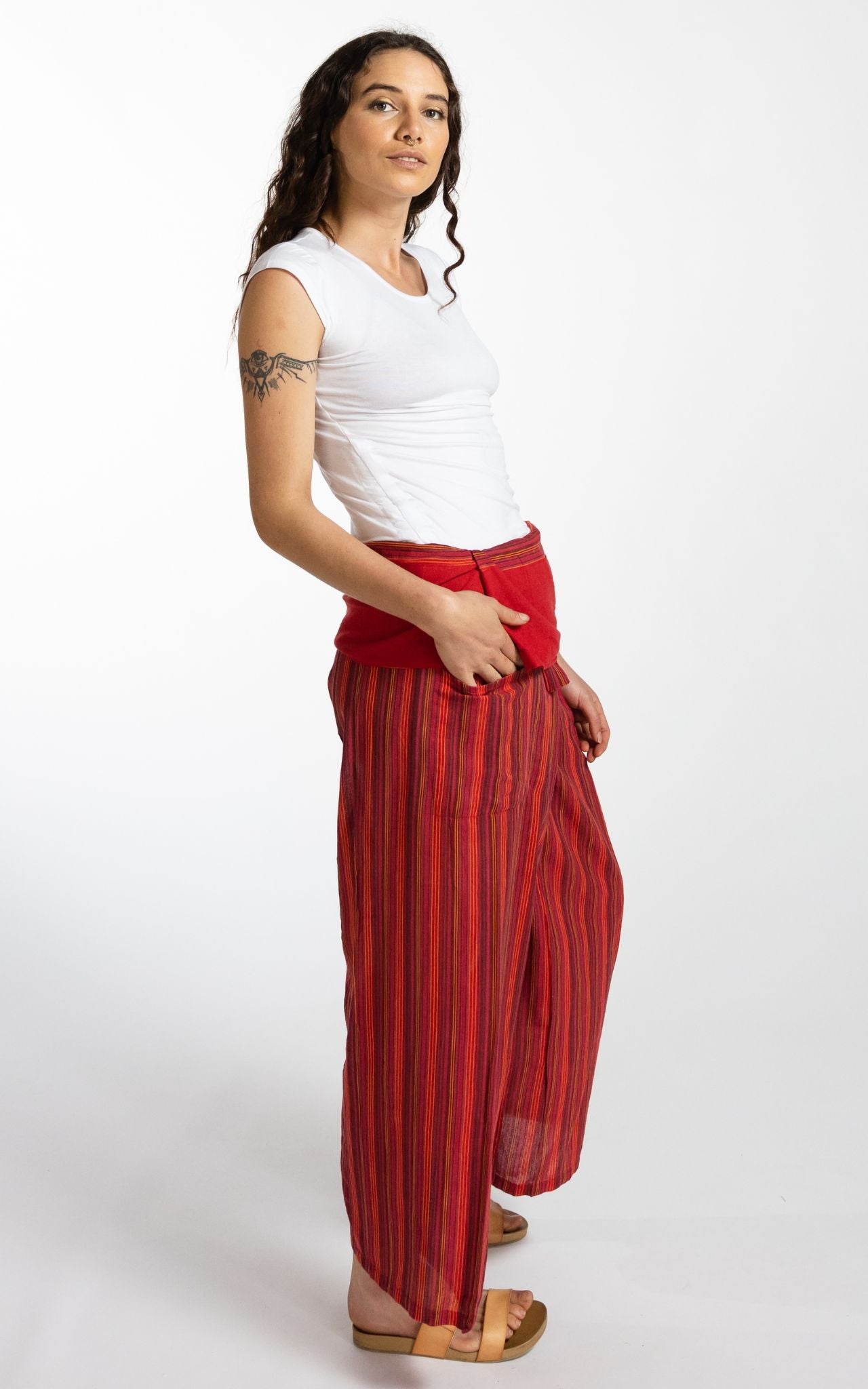 Fisherman Pants - Striped