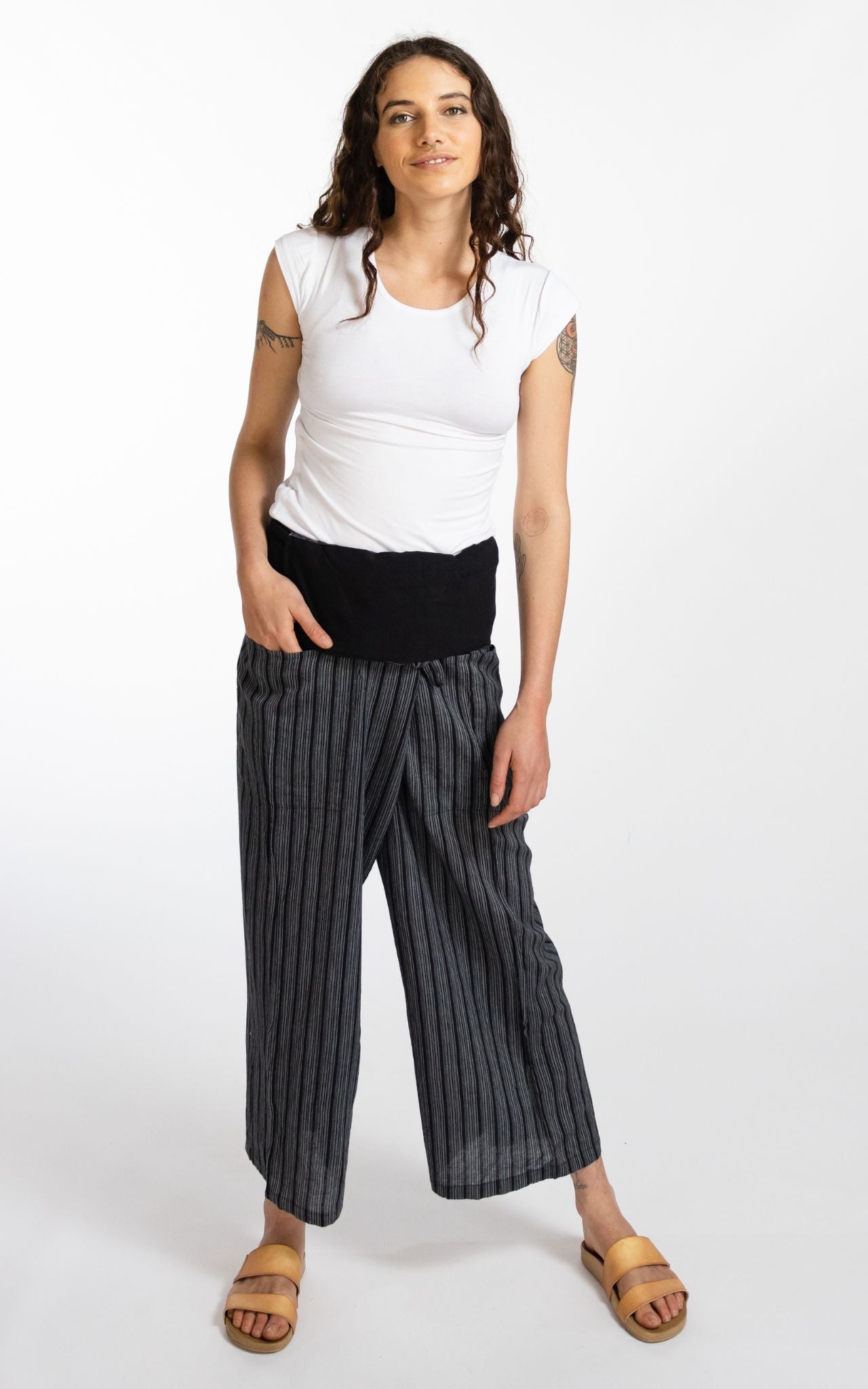 Fisherman Pants - Striped