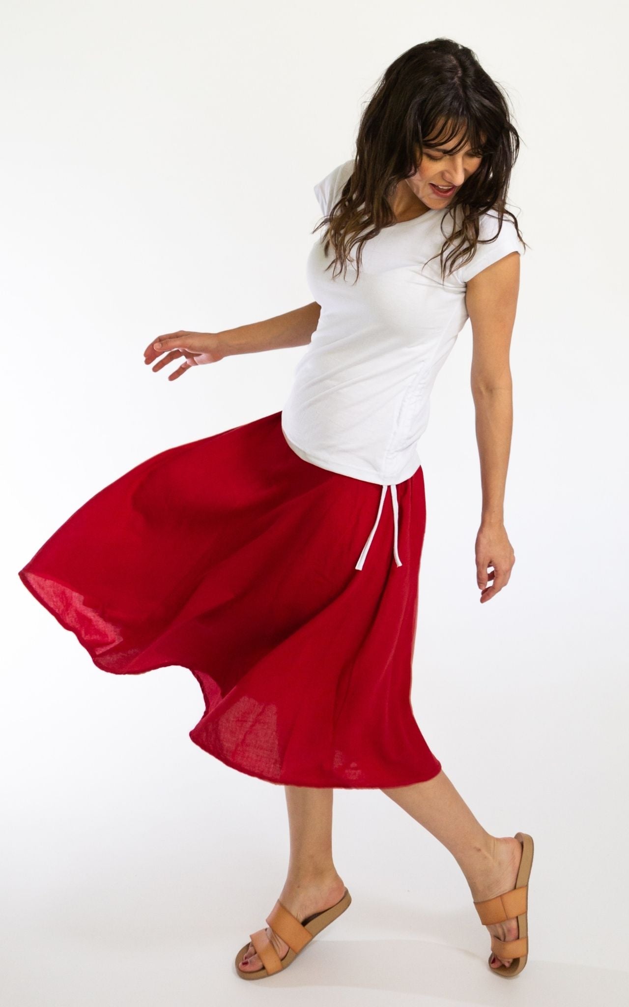 Rosa Skirt - Red