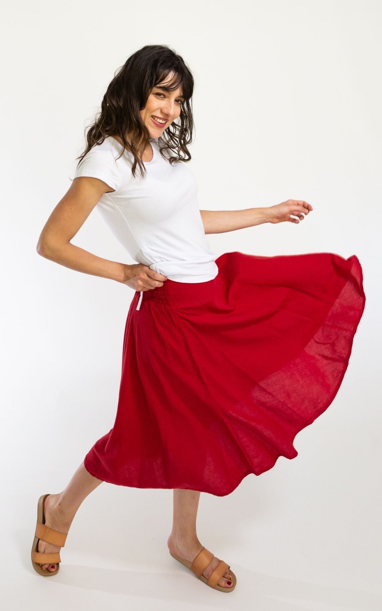 Rosa Skirt - Red