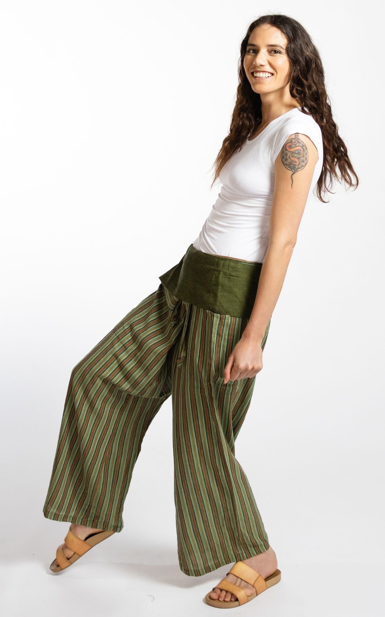 Fisherman Pants - Striped