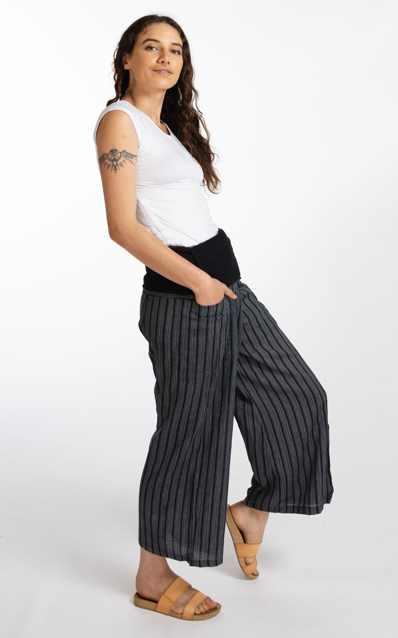 Fisherman Pants - Striped