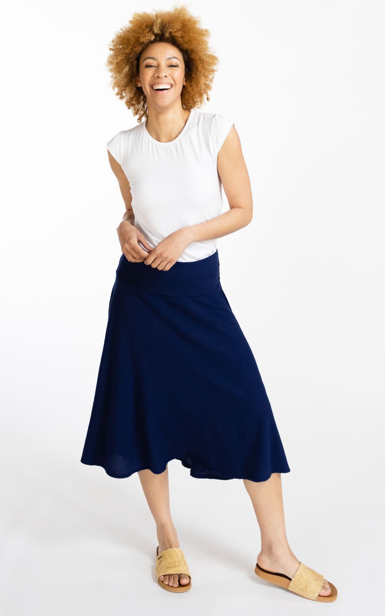 Rosa Skirt - Dark Blue