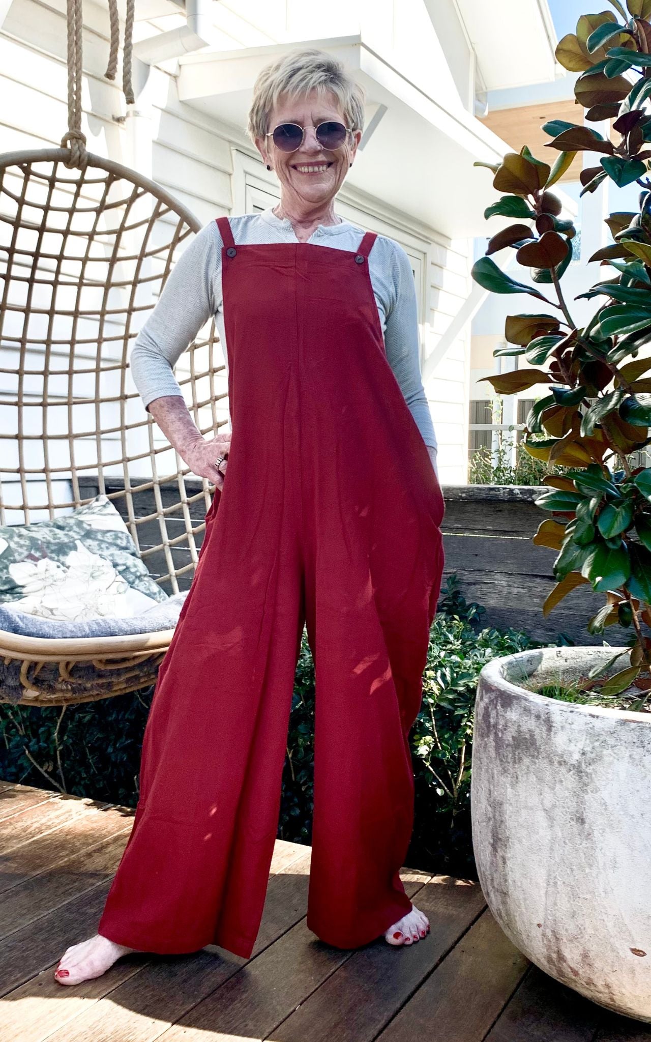 Juanita Overalls - Long