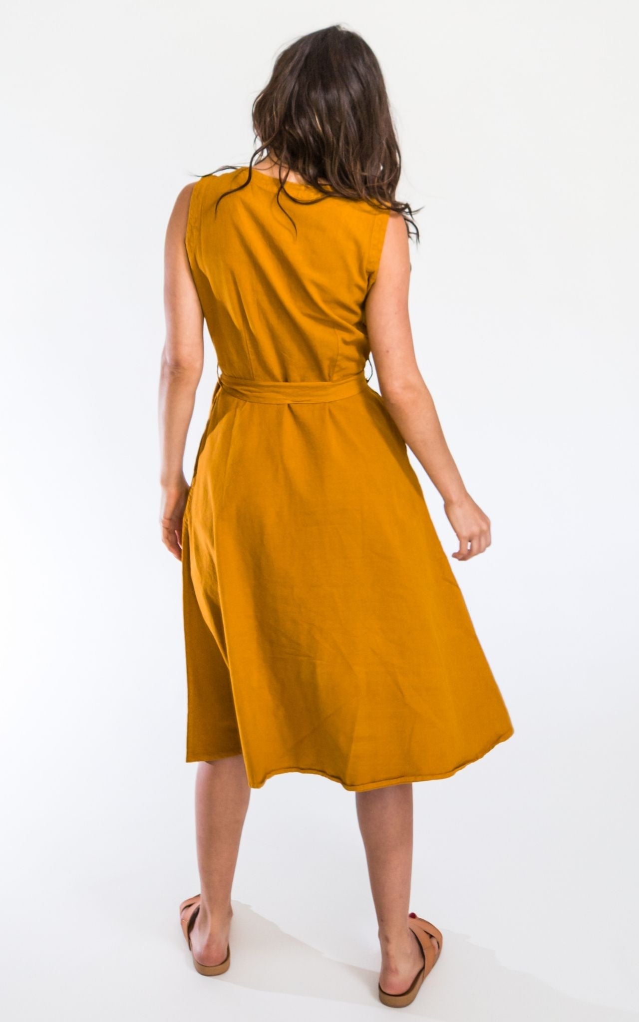 Valentina Dress - Mustard