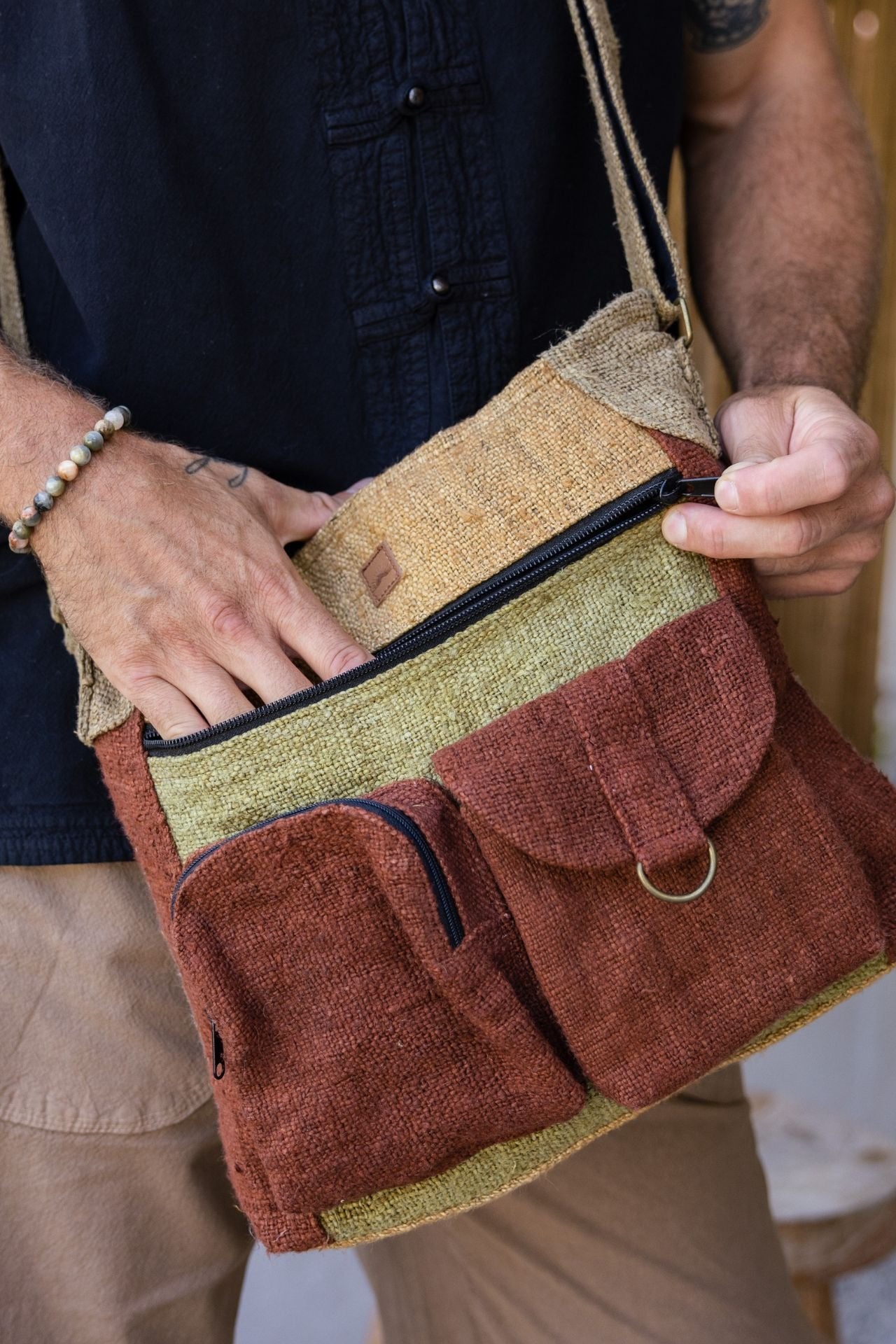 Hemp Safari Bag