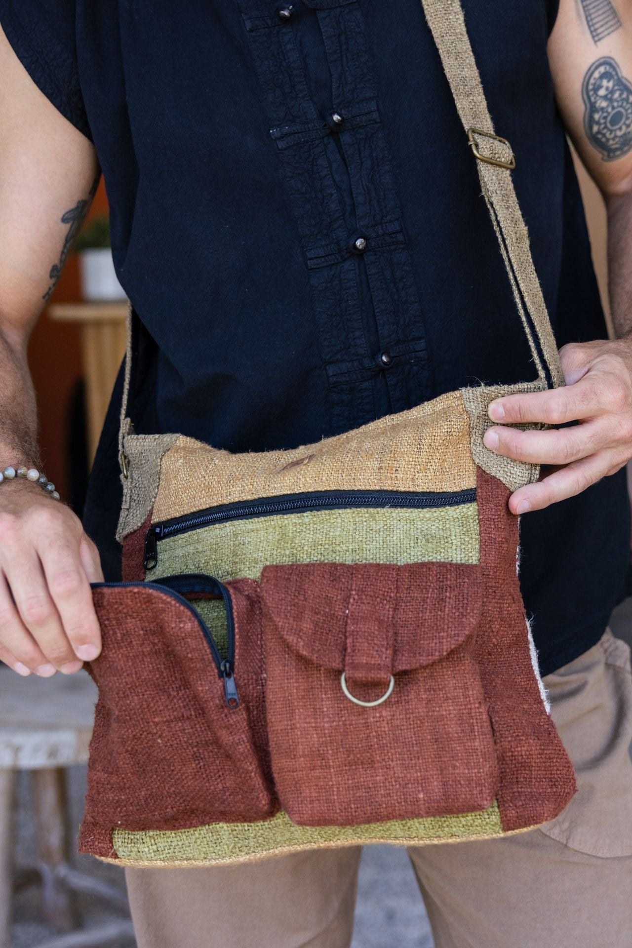 Hemp Safari Bag