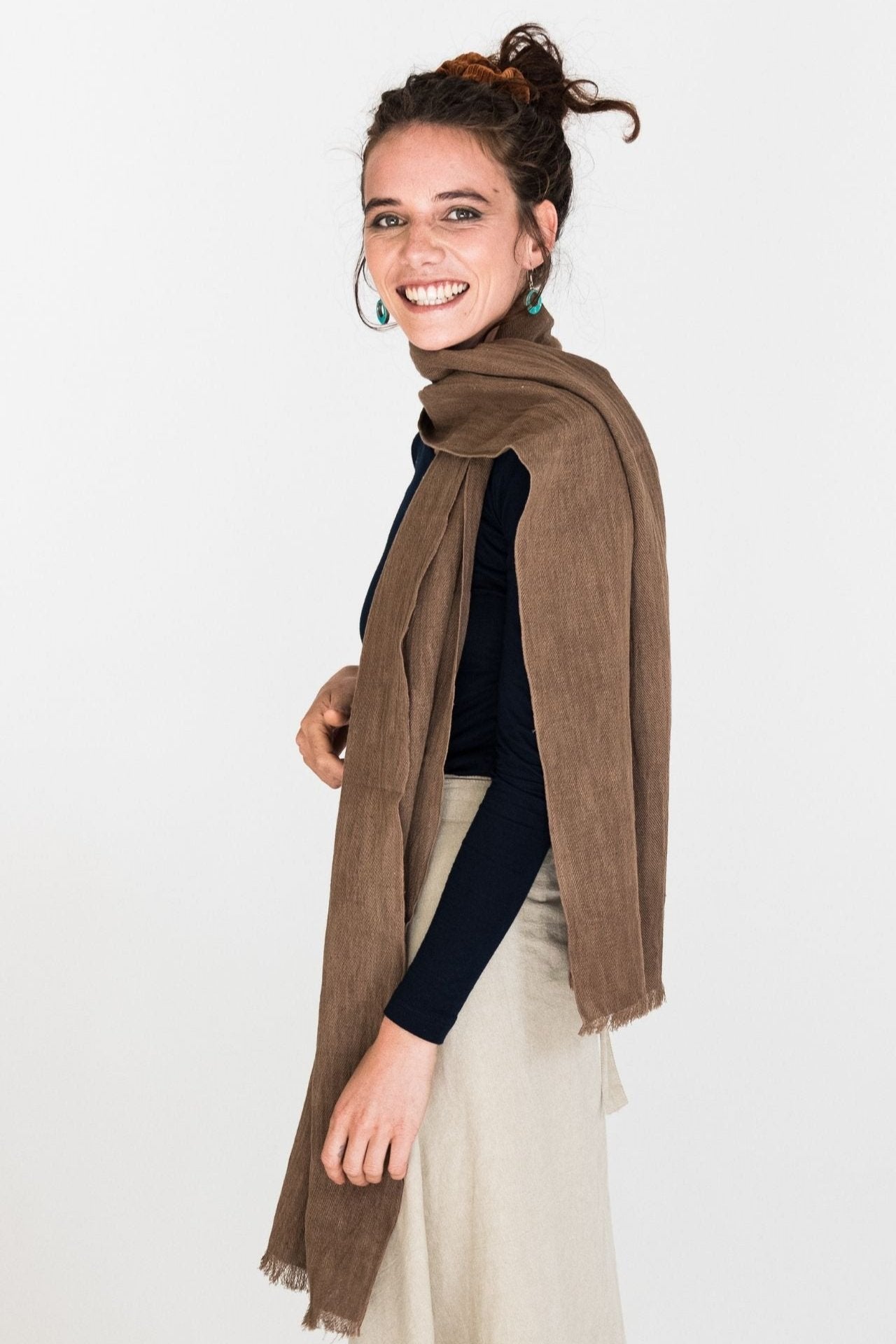 Hemp + Cotton Scarf